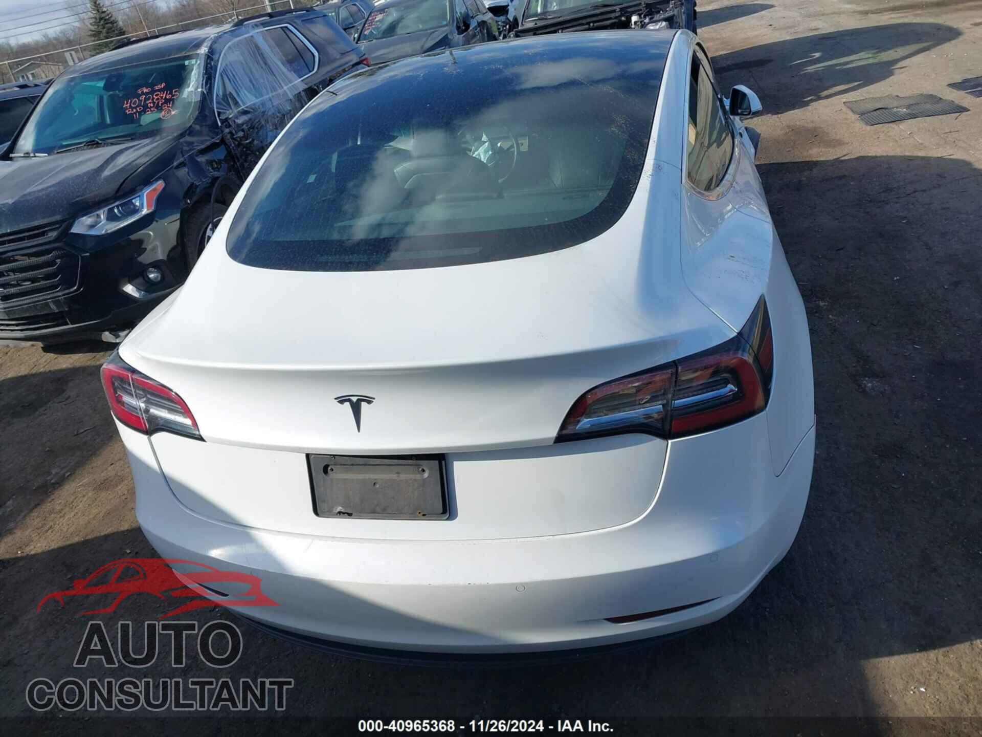 TESLA MODEL 3 2019 - 5YJ3E1EA4KF483051