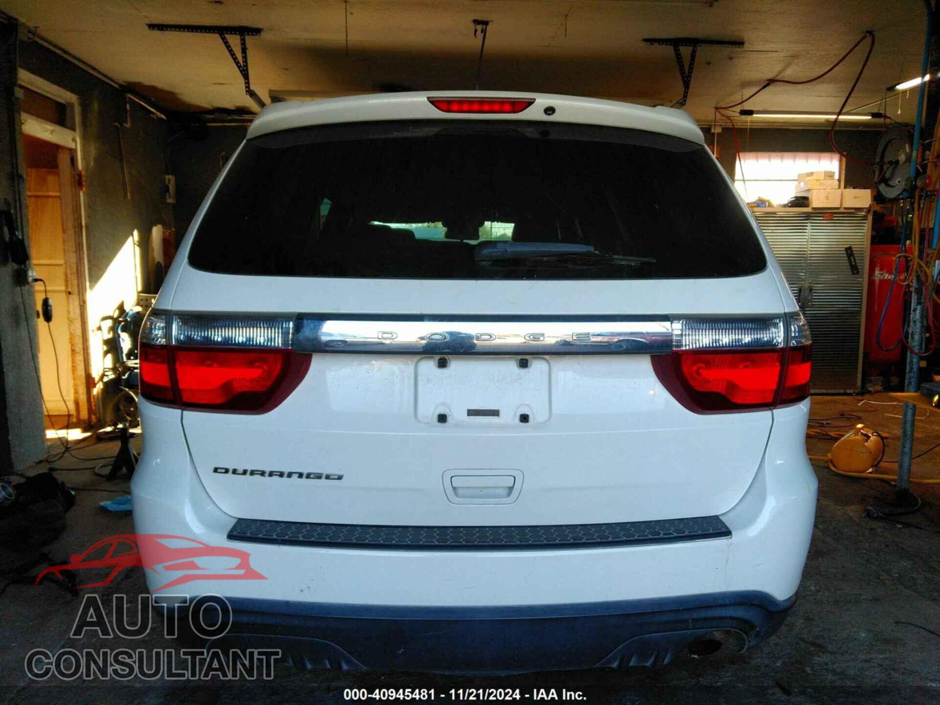 DODGE DURANGO 2012 - 1C4RDHAG6CC257284