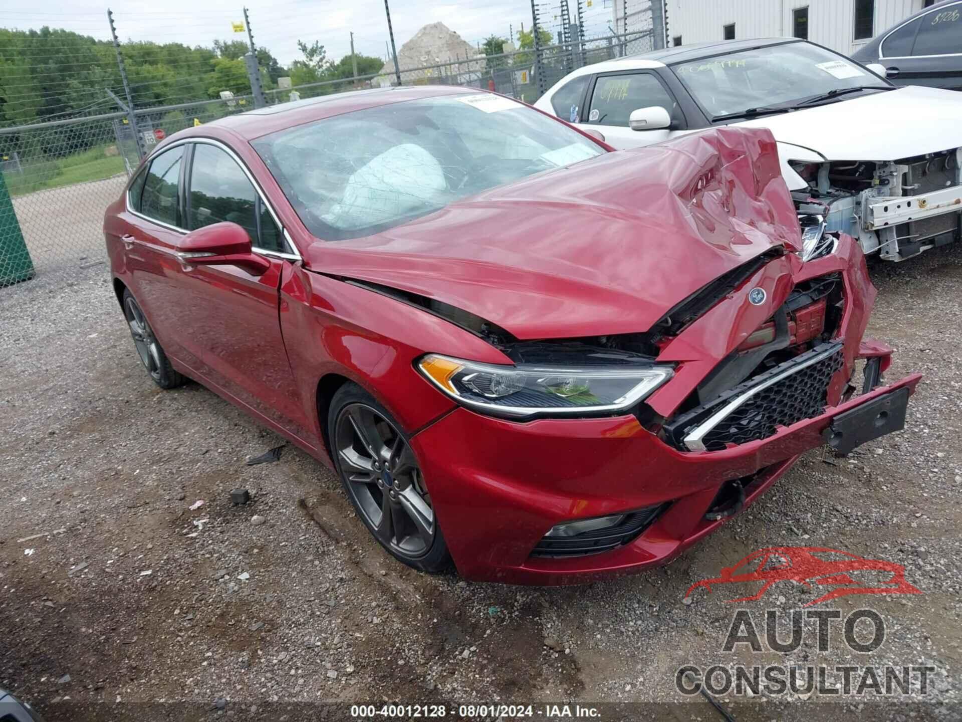 FORD FUSION 2017 - 3FA6P0VP0HR205489