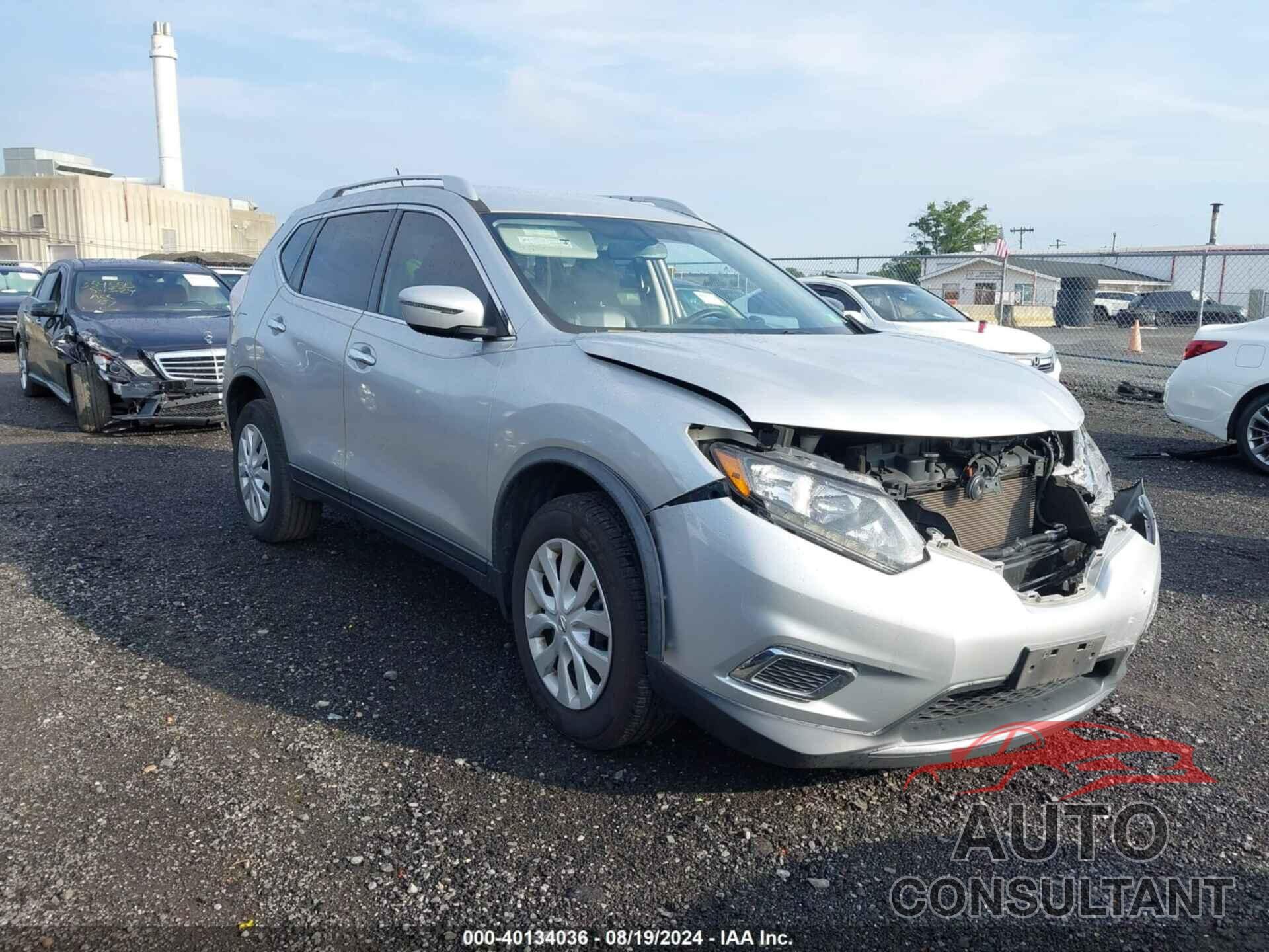 NISSAN ROGUE 2016 - JN8AT2MVXGW146558