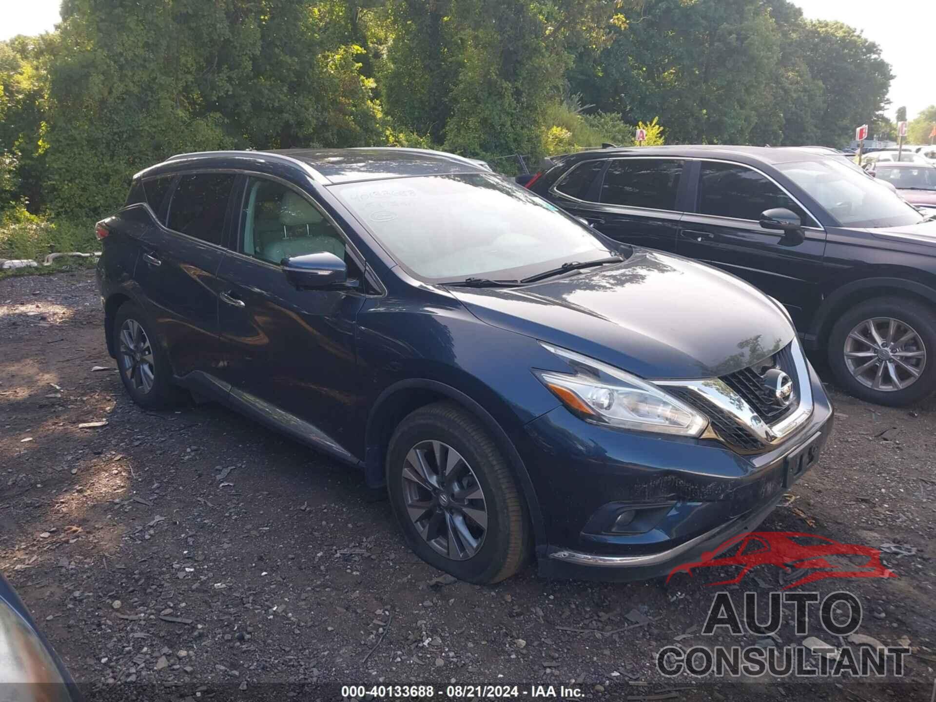 NISSAN MURANO 2015 - 5N1AZ2MH9FN206351