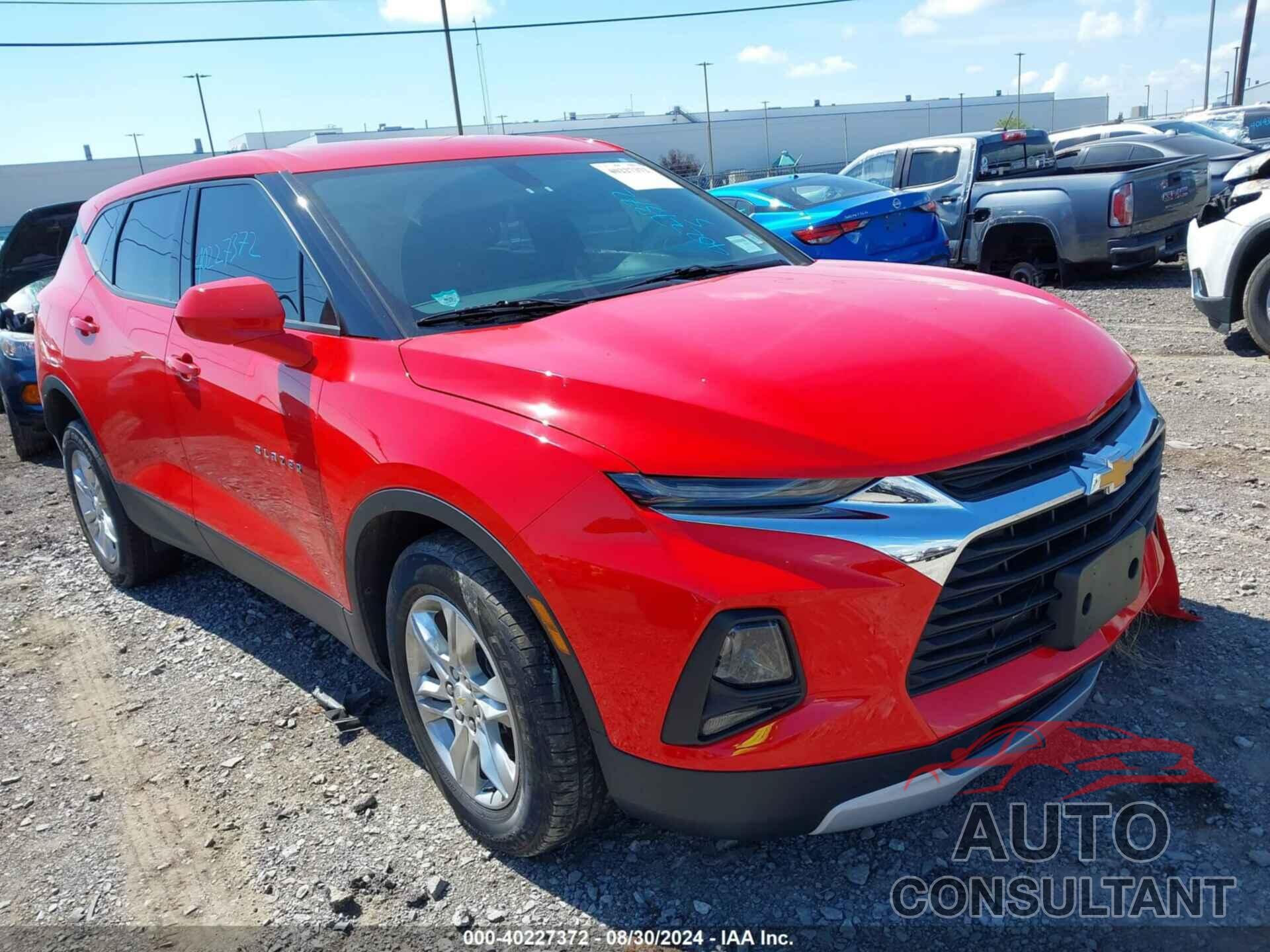 CHEVROLET BLAZER 2021 - 3GNKBBRA9MS509097