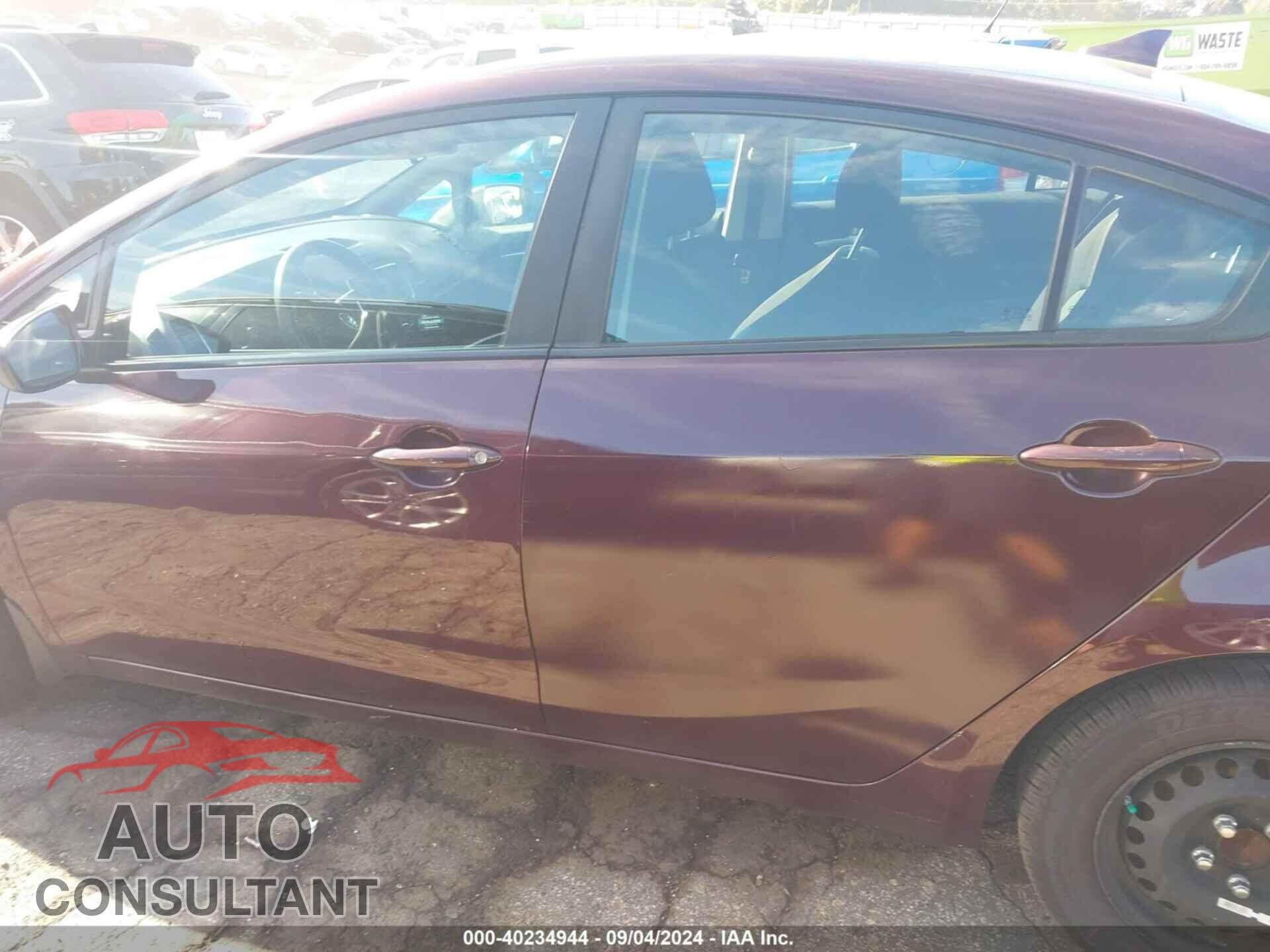 KIA FORTE 2017 - 3KPFK4A78HE104486