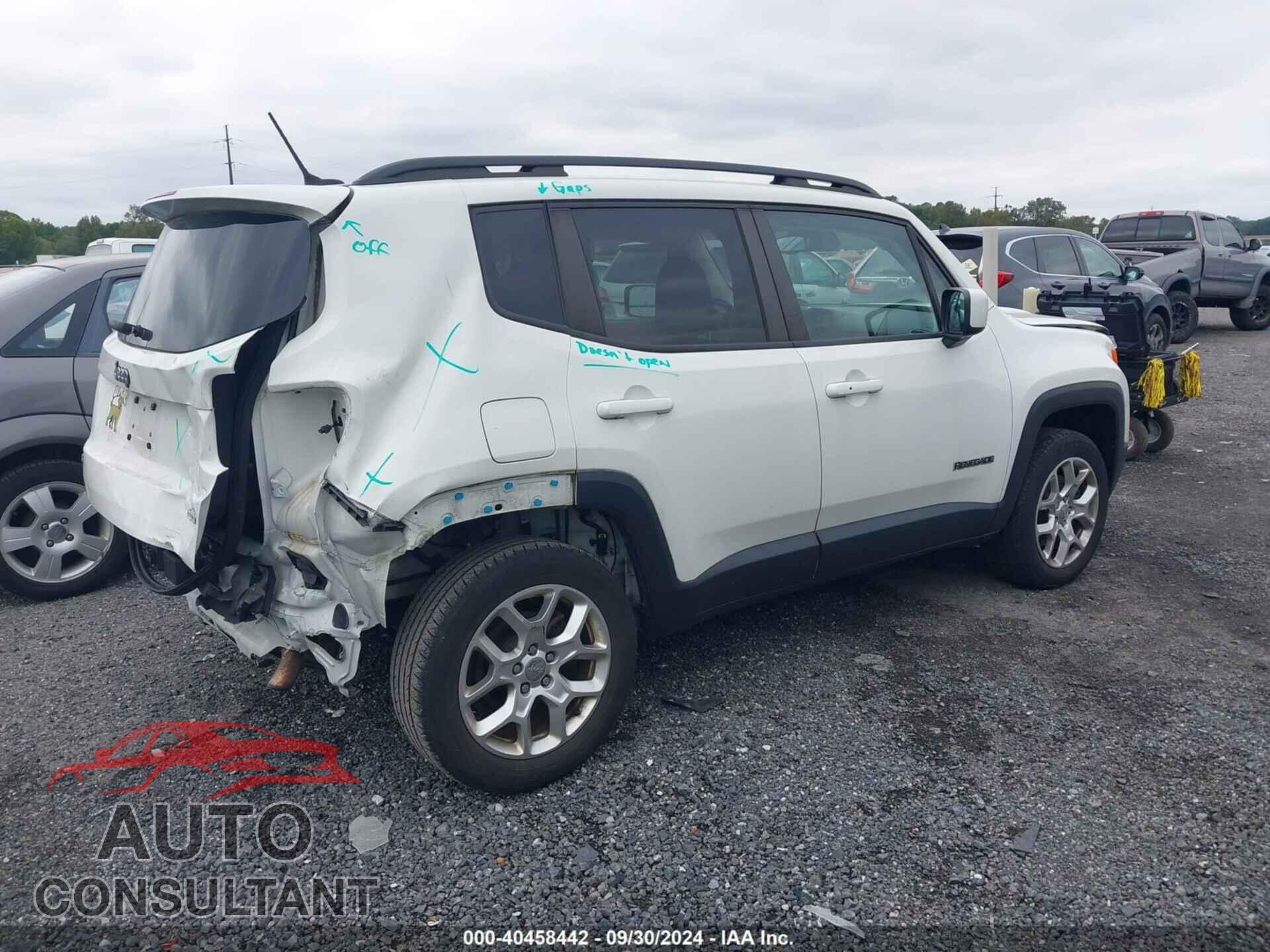 JEEP RENEGADE 2017 - ZACCJBBB2HPG50068