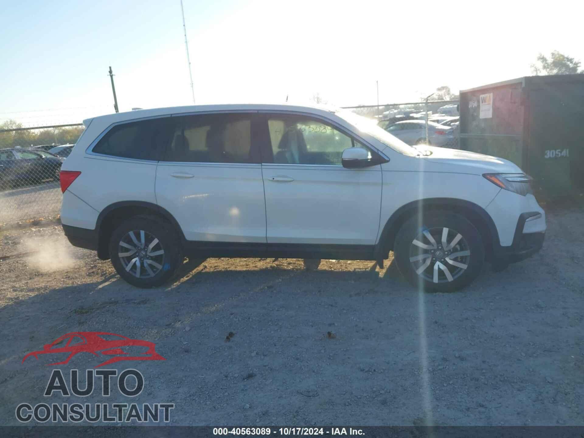 HONDA PILOT 2019 - 5FNYF6H53KB071914