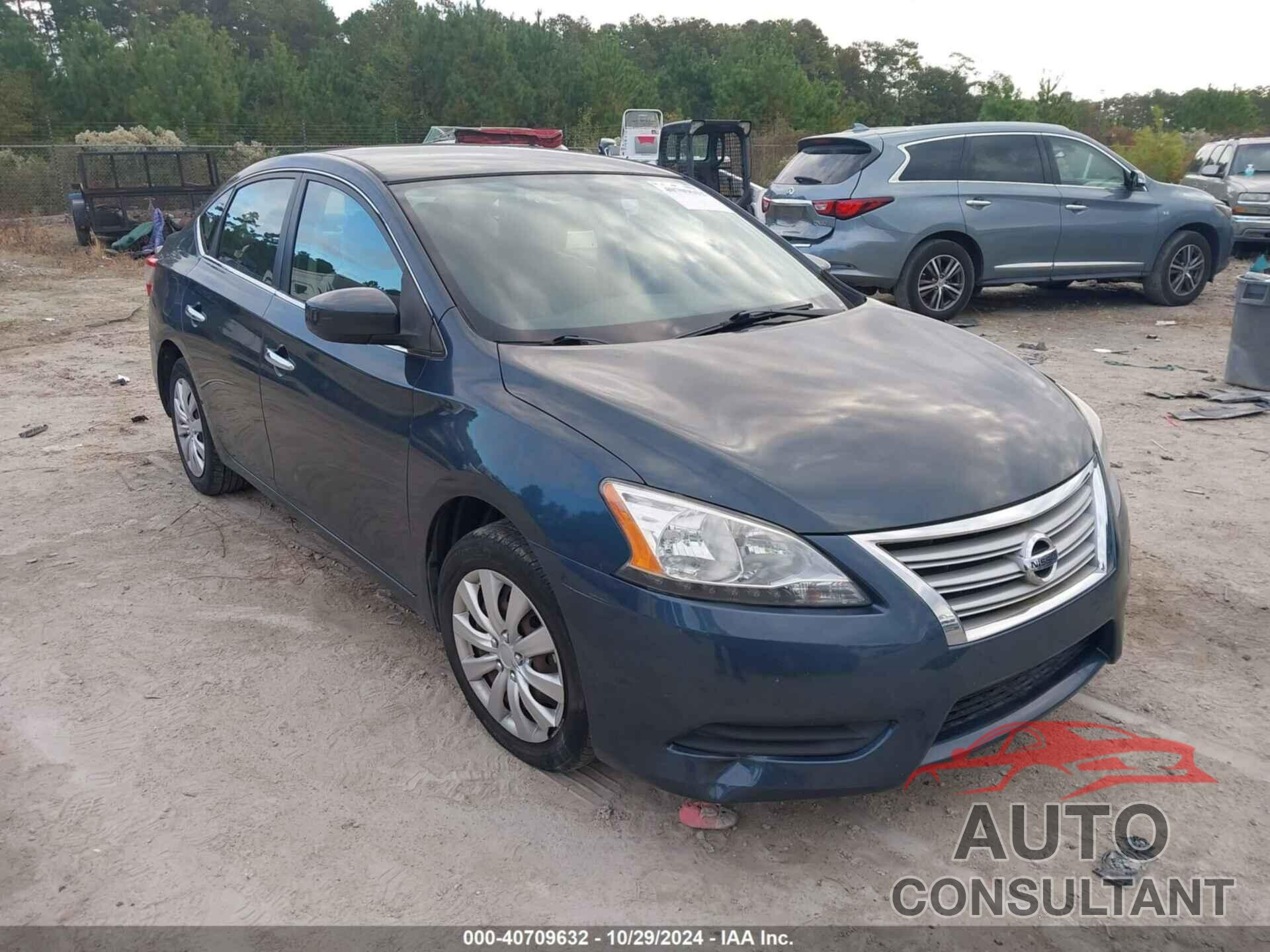 NISSAN SENTRA 2013 - 3N1AB7AP2DL783367