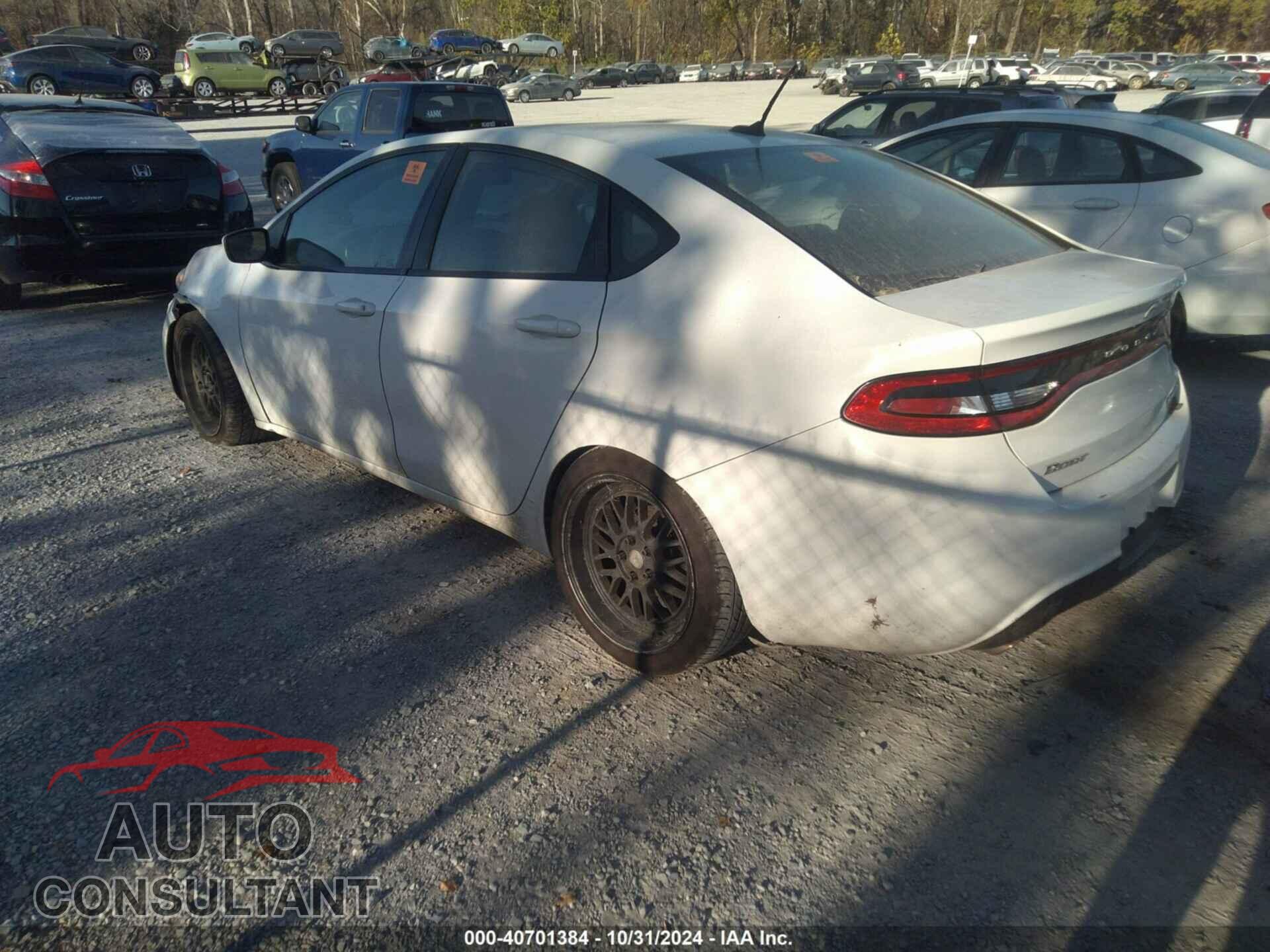 DODGE DART 2015 - 1C3CDFBB0FD118929