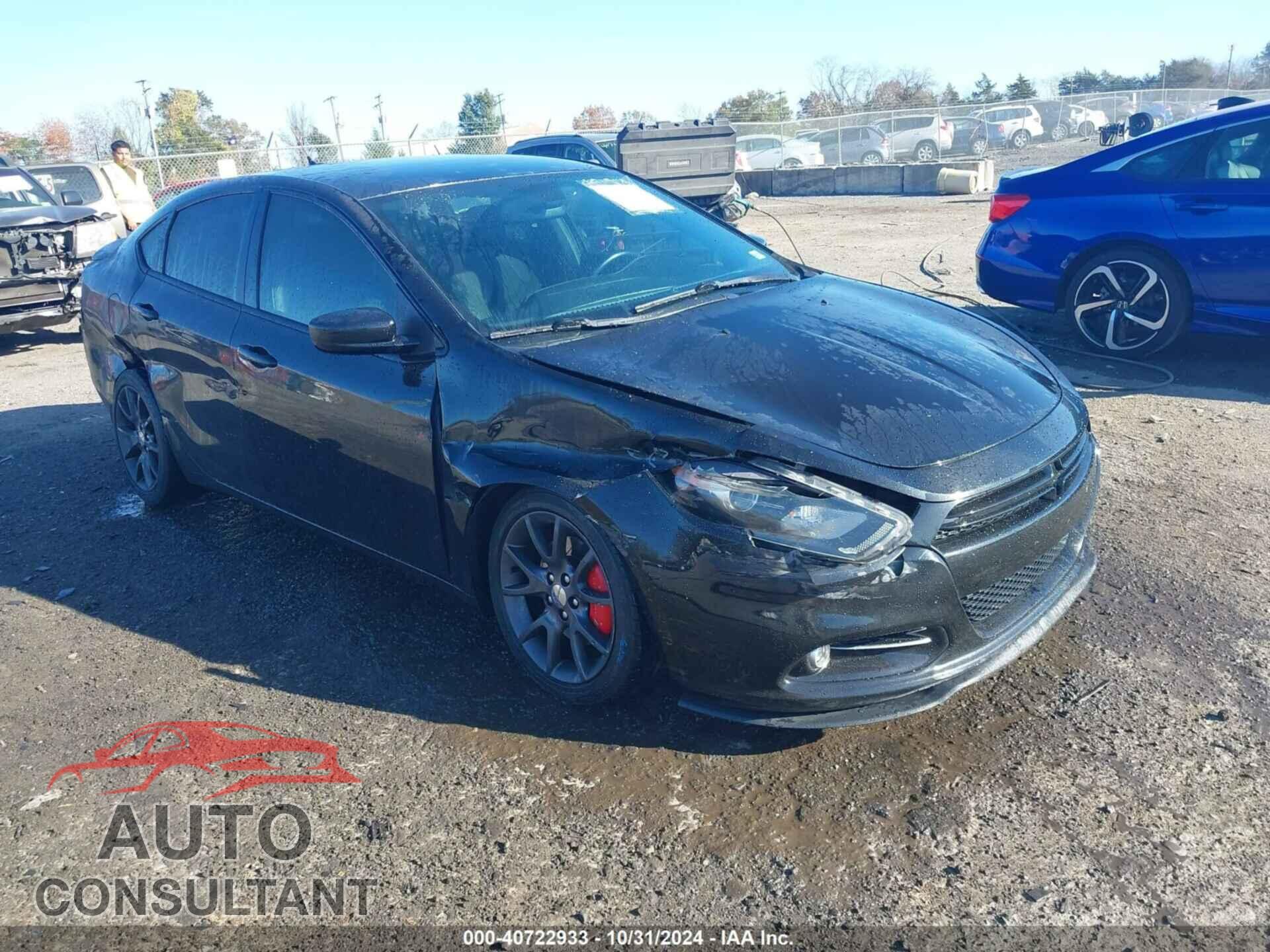 DODGE DART 2016 - 1C3CDFBBXGD517865