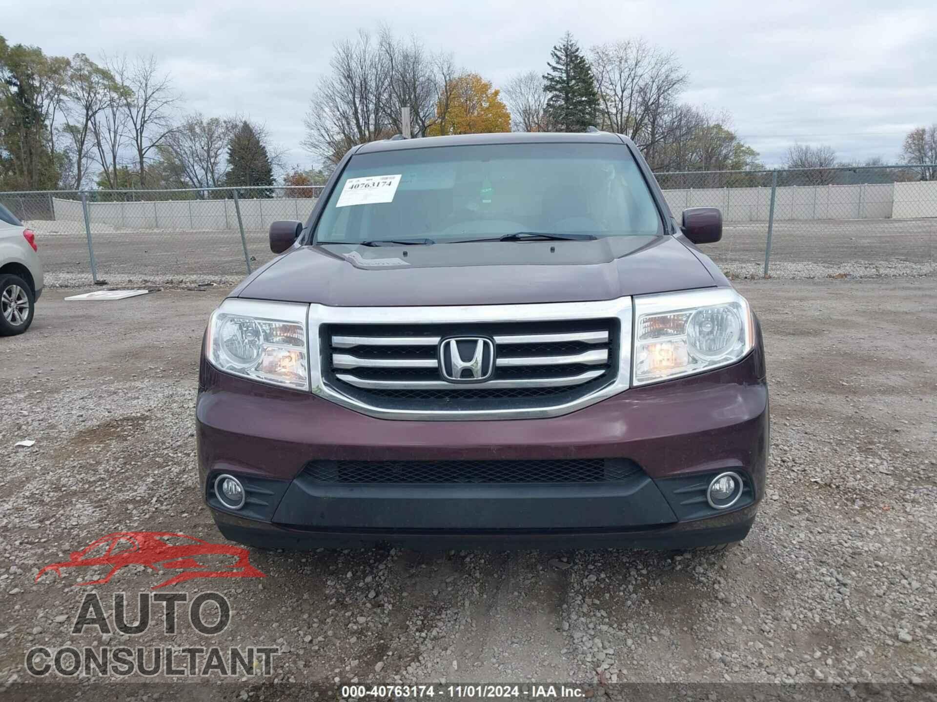 HONDA PILOT 2015 - 5FNYF4H70FB076077