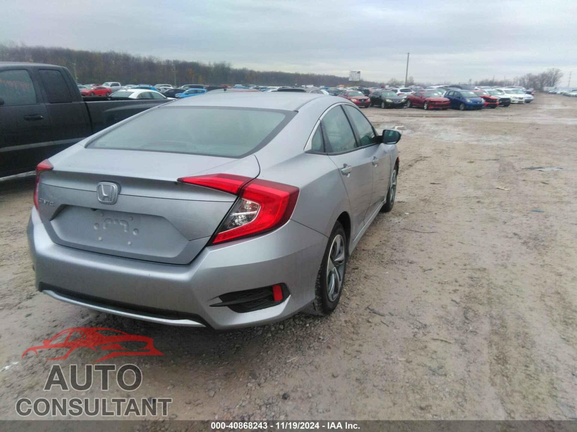 HONDA CIVIC 2020 - 2HGFC2F69LH528470