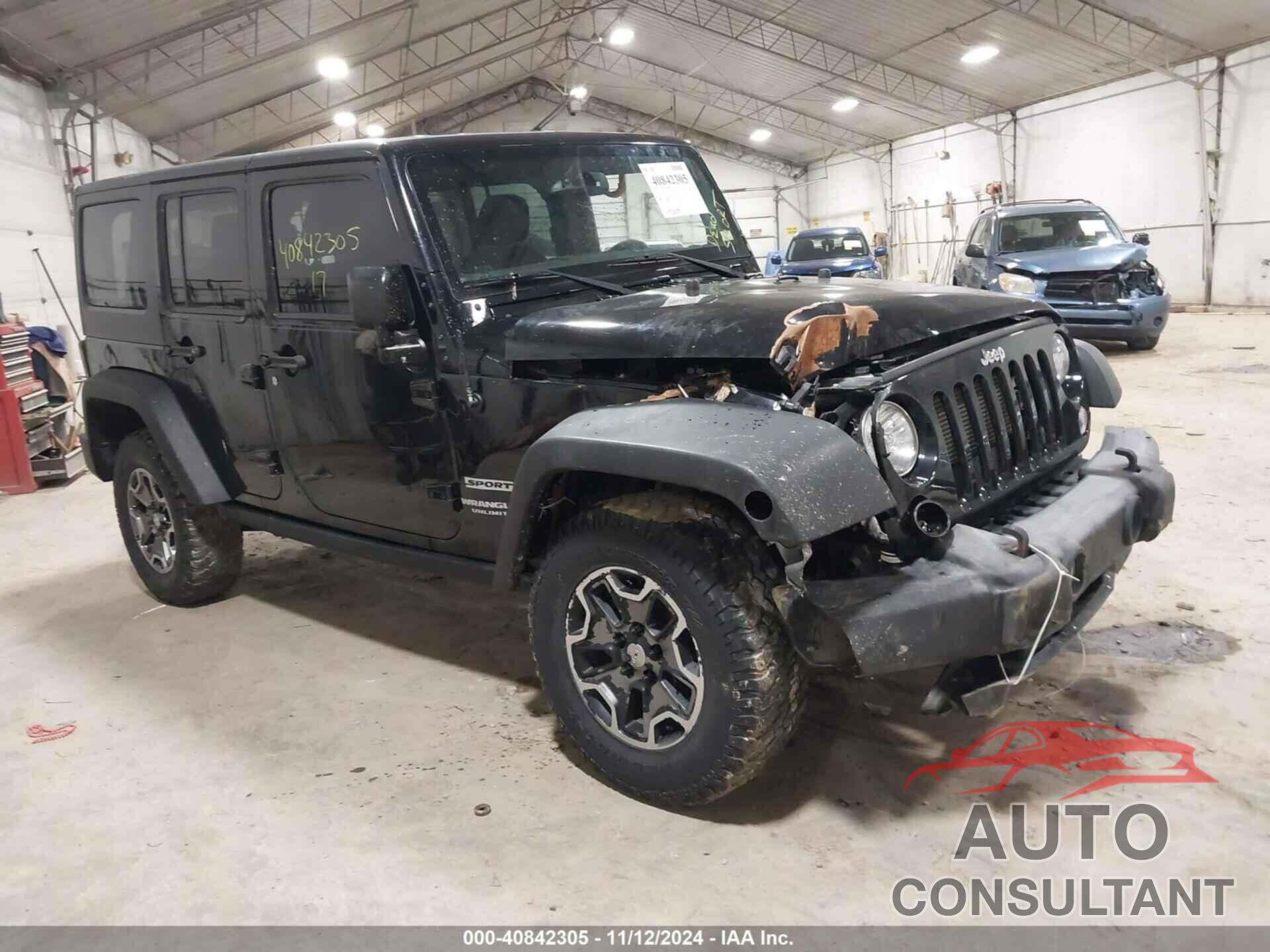 JEEP WRANGLER UNLIMITED 2017 - 1C4BJWDGXHL602348