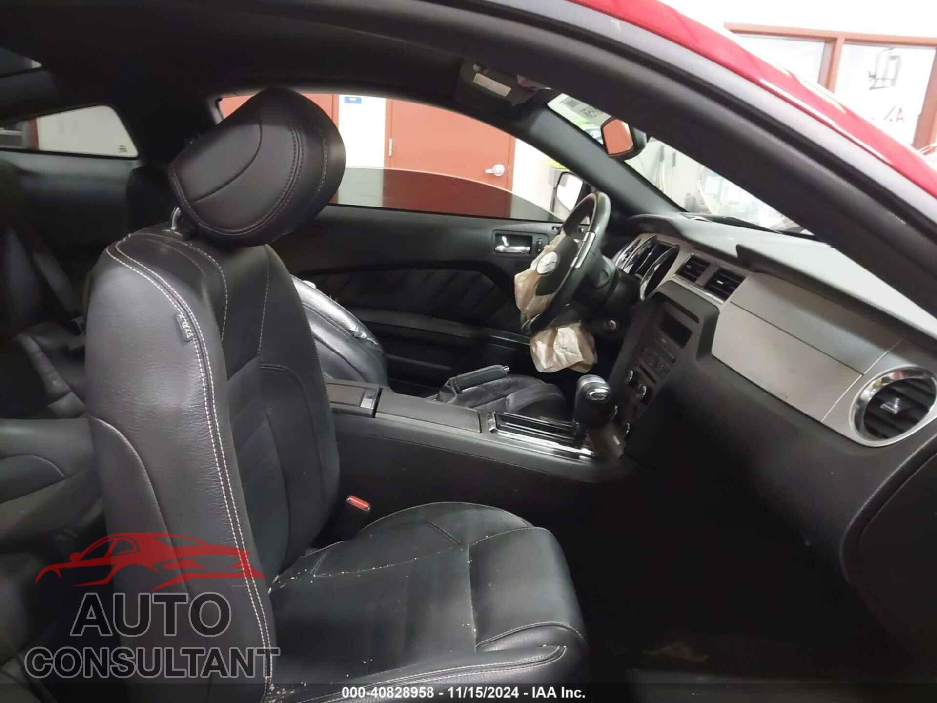 FORD MUSTANG 2012 - 1ZVBP8AM3C5247909