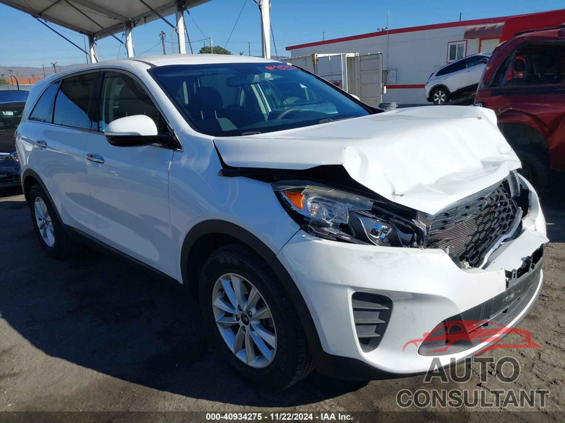 KIA SORENTO 2019 - 5XYPG4A53KG494413