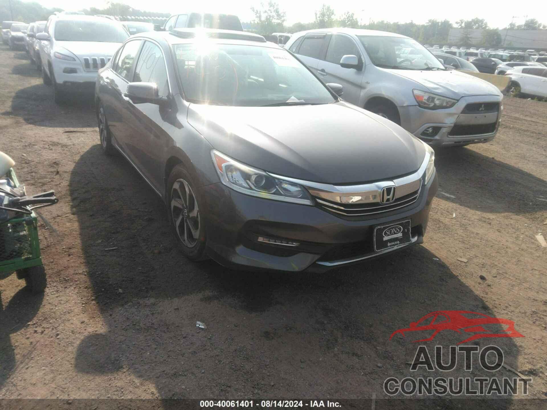 HONDA ACCORD 2016 - 1HGCR2F78GA160006