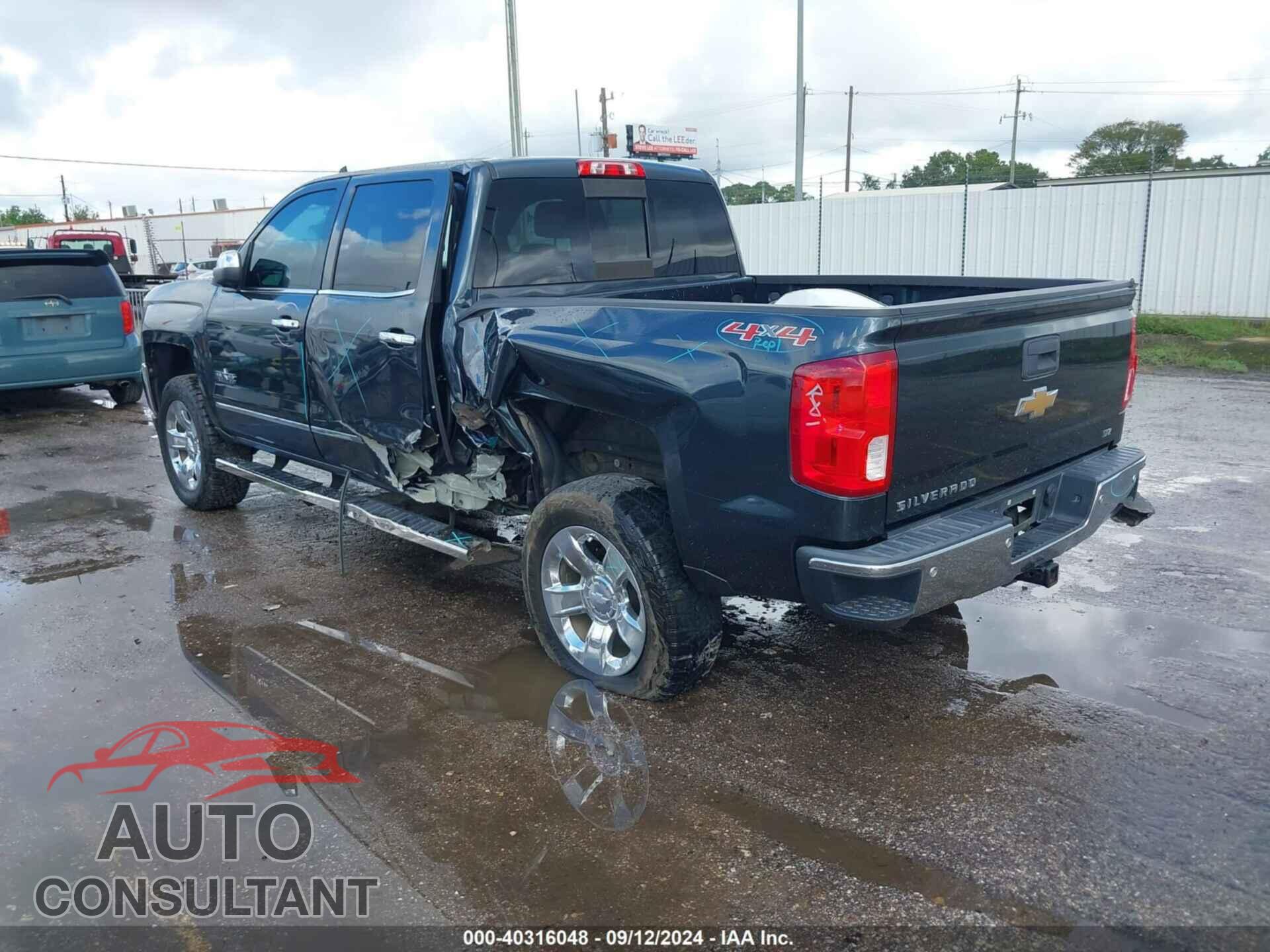 CHEVROLET SILVERADO 1500 2017 - 3GCUKSEC3HG506195
