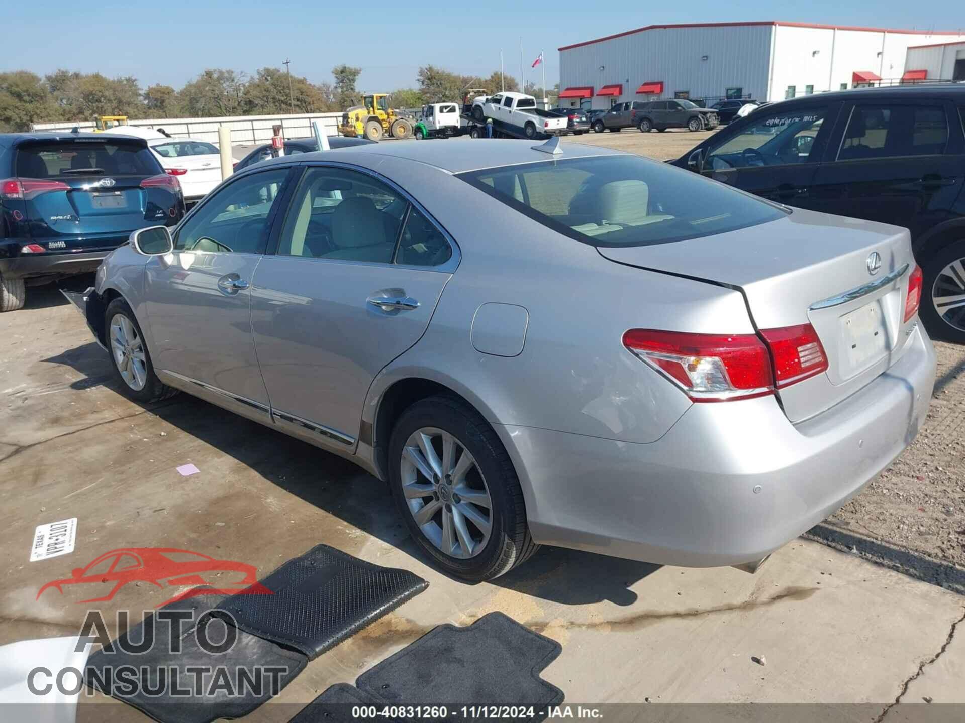 LEXUS ES 350 2012 - JTHBK1EG6C2473486