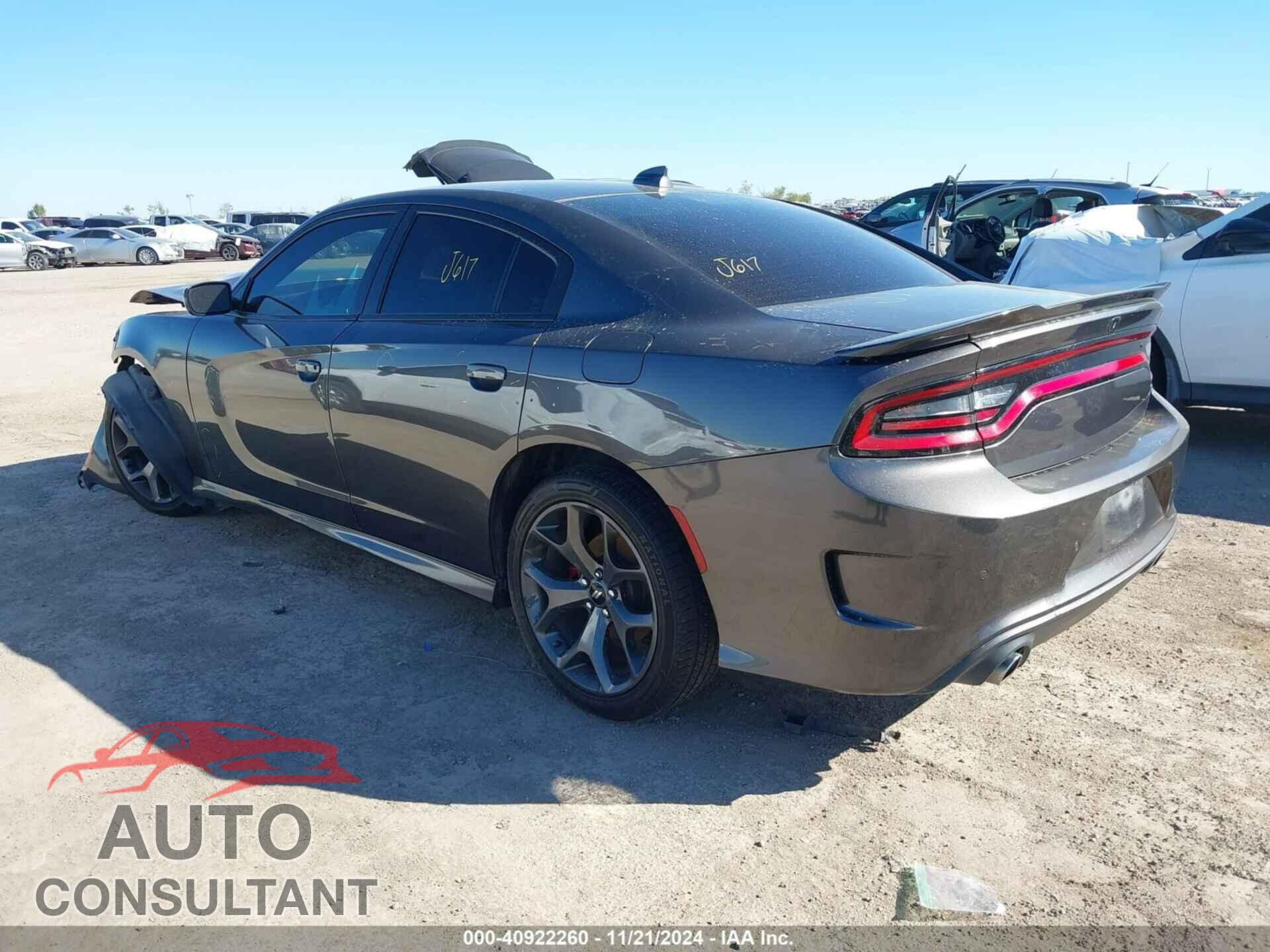 DODGE CHARGER 2019 - 2C3CDXHG4KH597426
