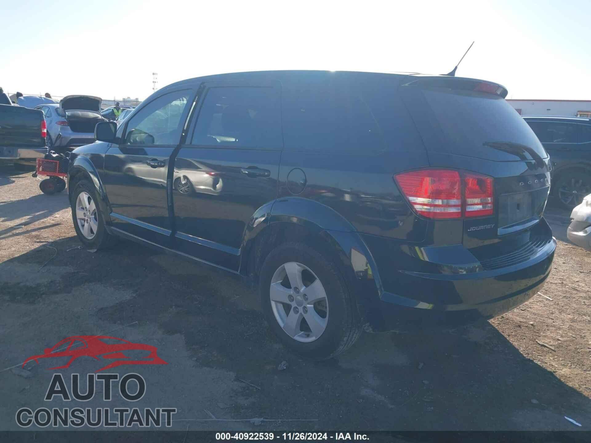 DODGE JOURNEY 2013 - 3C4PDCAB4DT557748