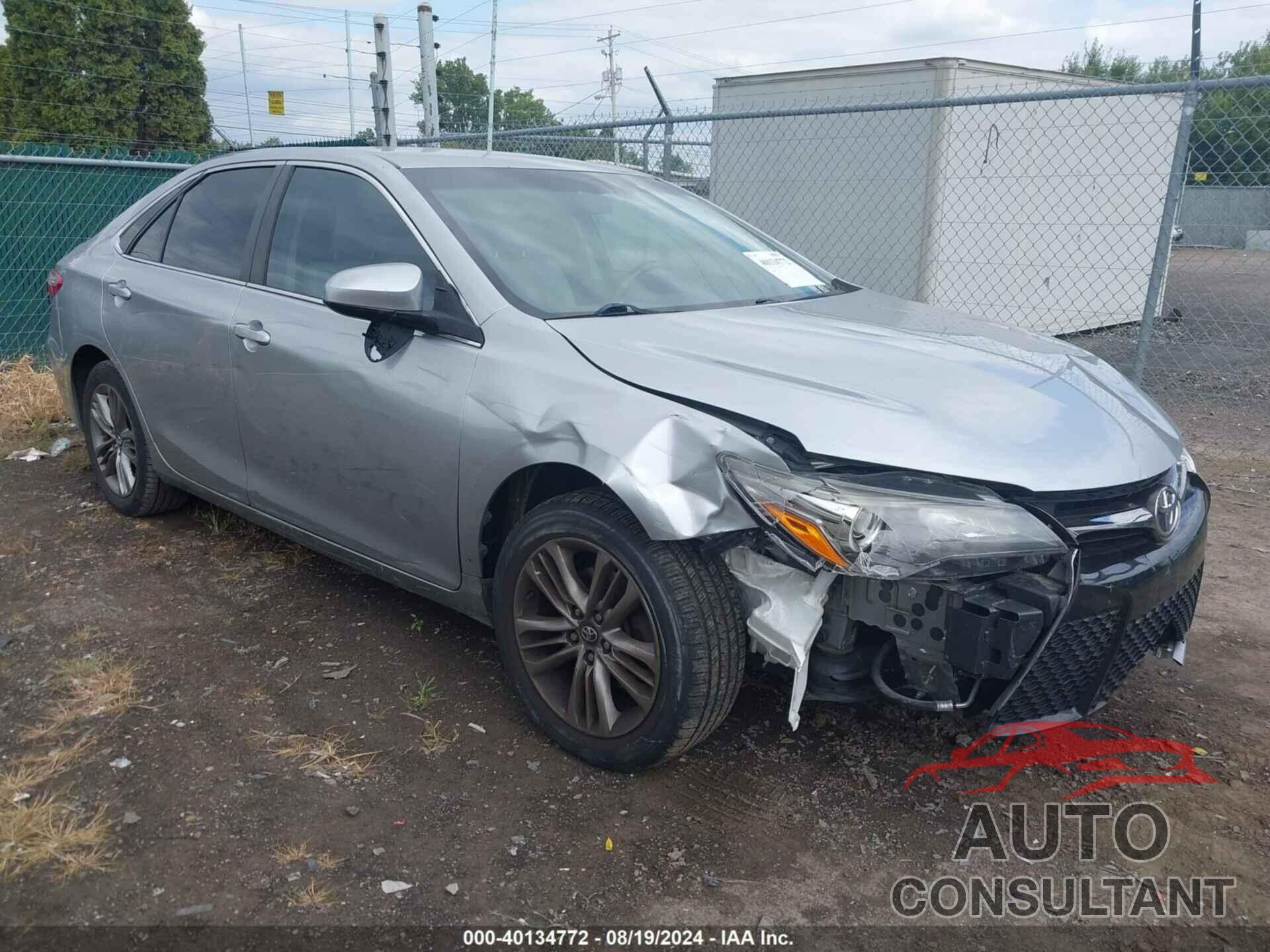 TOYOTA CAMRY 2017 - 4T1BF1FK3HU768531