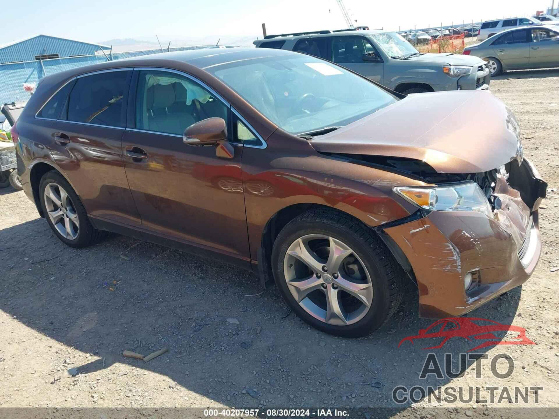 TOYOTA VENZA 2013 - 4T3BK3BB1DU077562