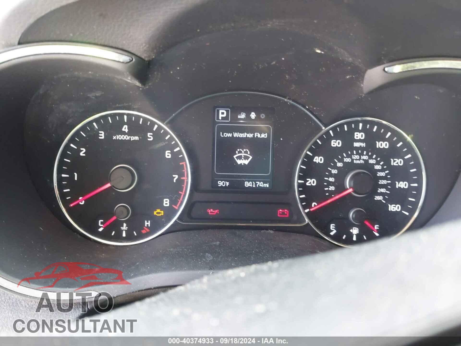 KIA FORTE 2017 - 3KPFL4A70HE146471