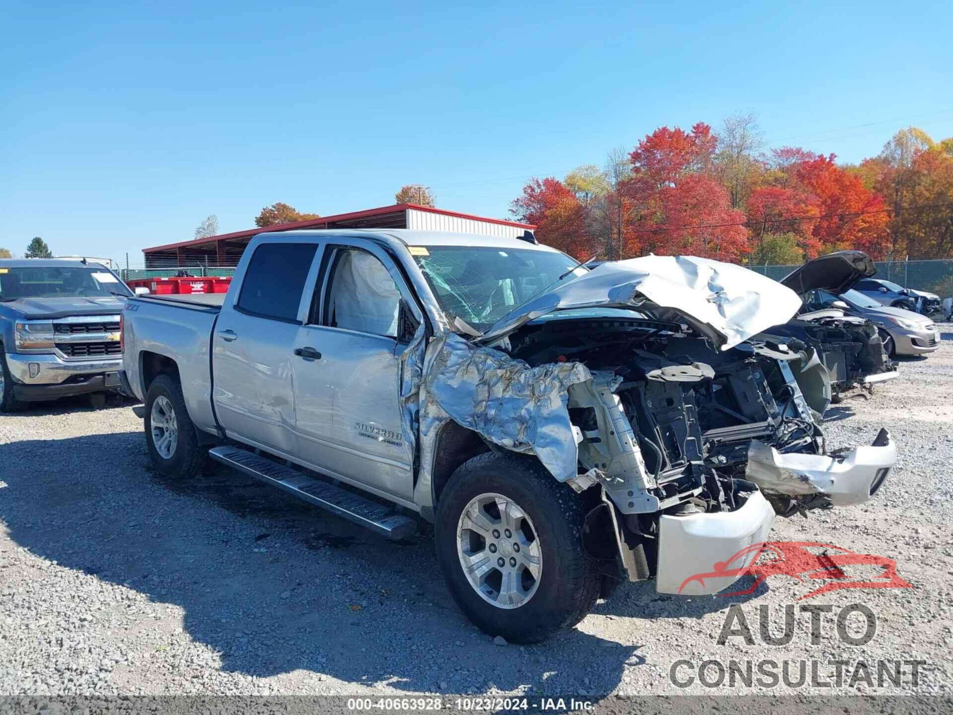 CHEVROLET SILVERADO 1500 2018 - 3GCUKREC5JG223537