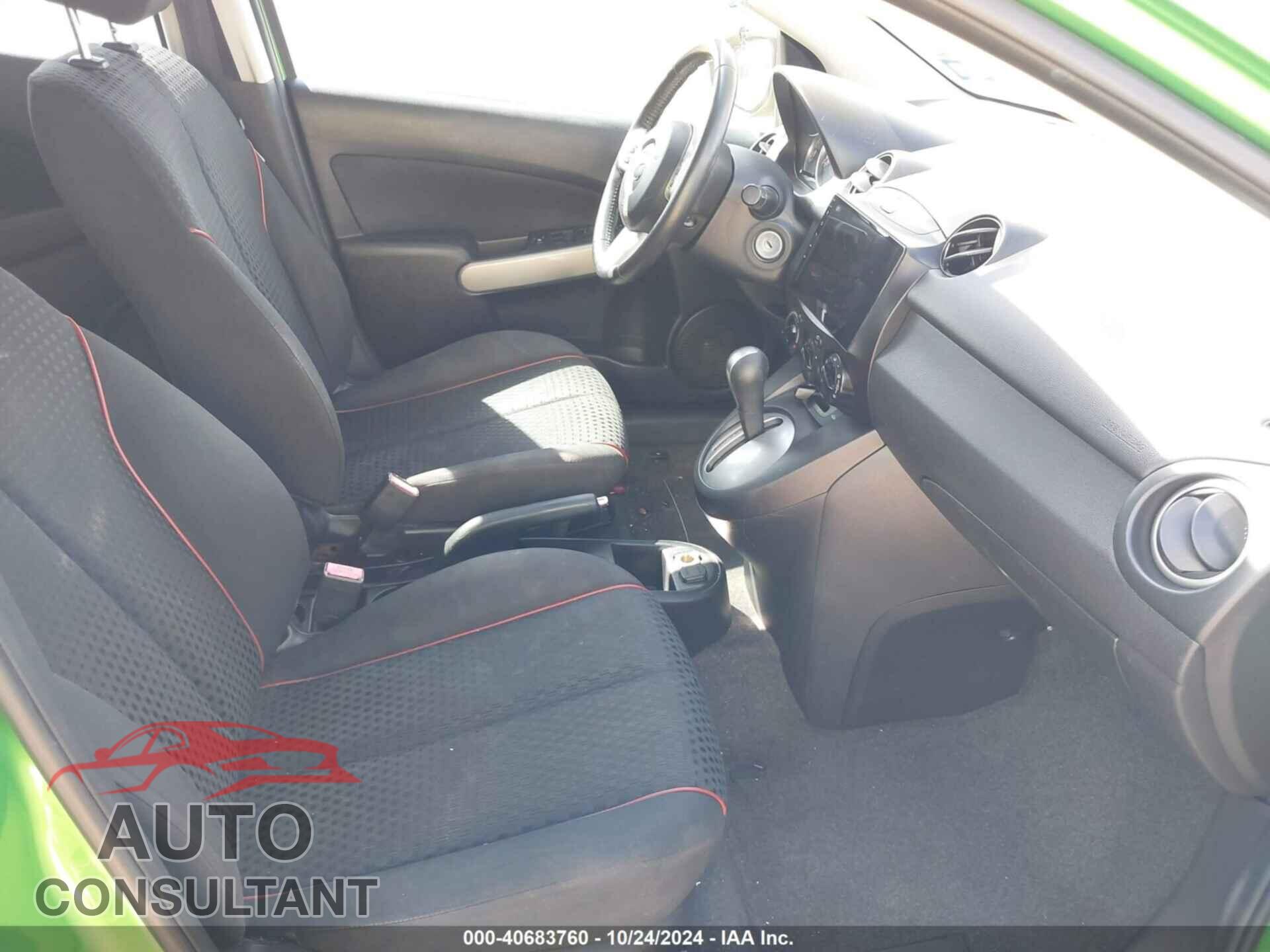 MAZDA MAZDA2 2012 - JM1DE1LY0C0148101