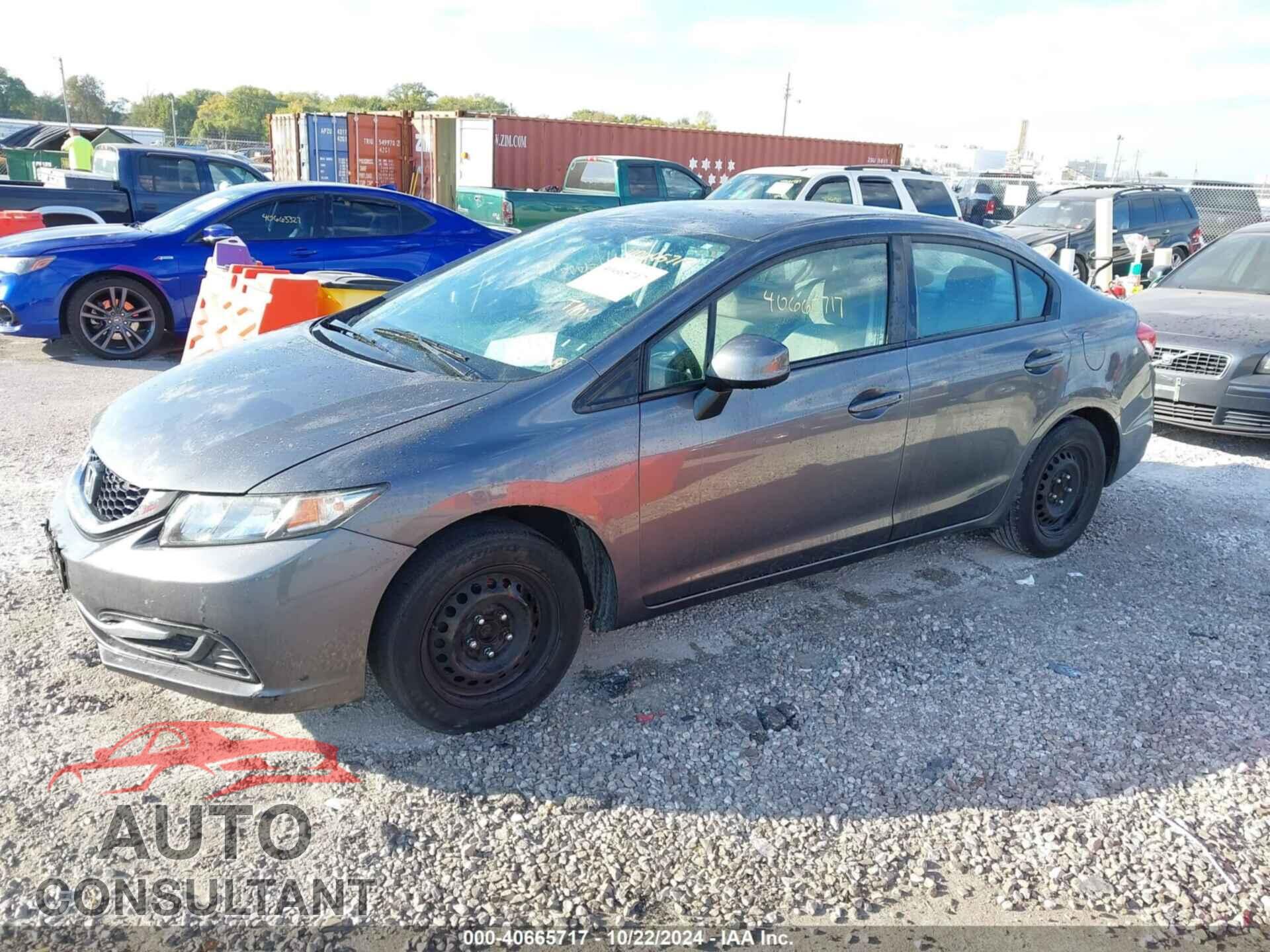 HONDA CIVIC 2013 - 19XFB2F5XDE094629