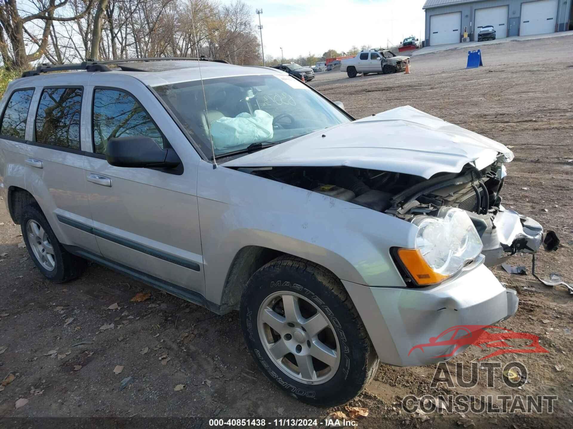 JEEP GRAND CHEROKEE 2009 - 1J8GR48KX9C536010