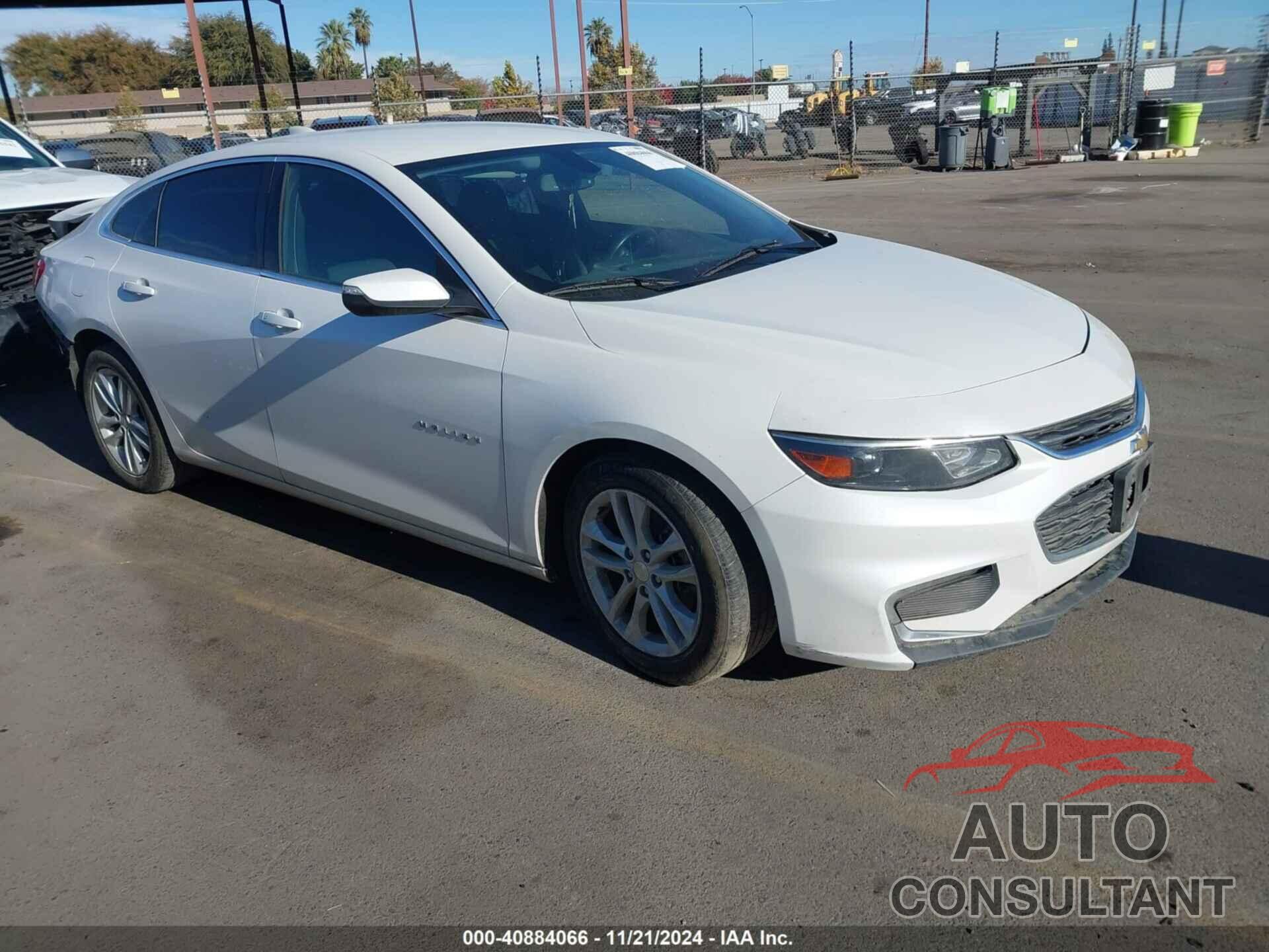 CHEVROLET MALIBU 2016 - 1G1ZE5ST3GF282275