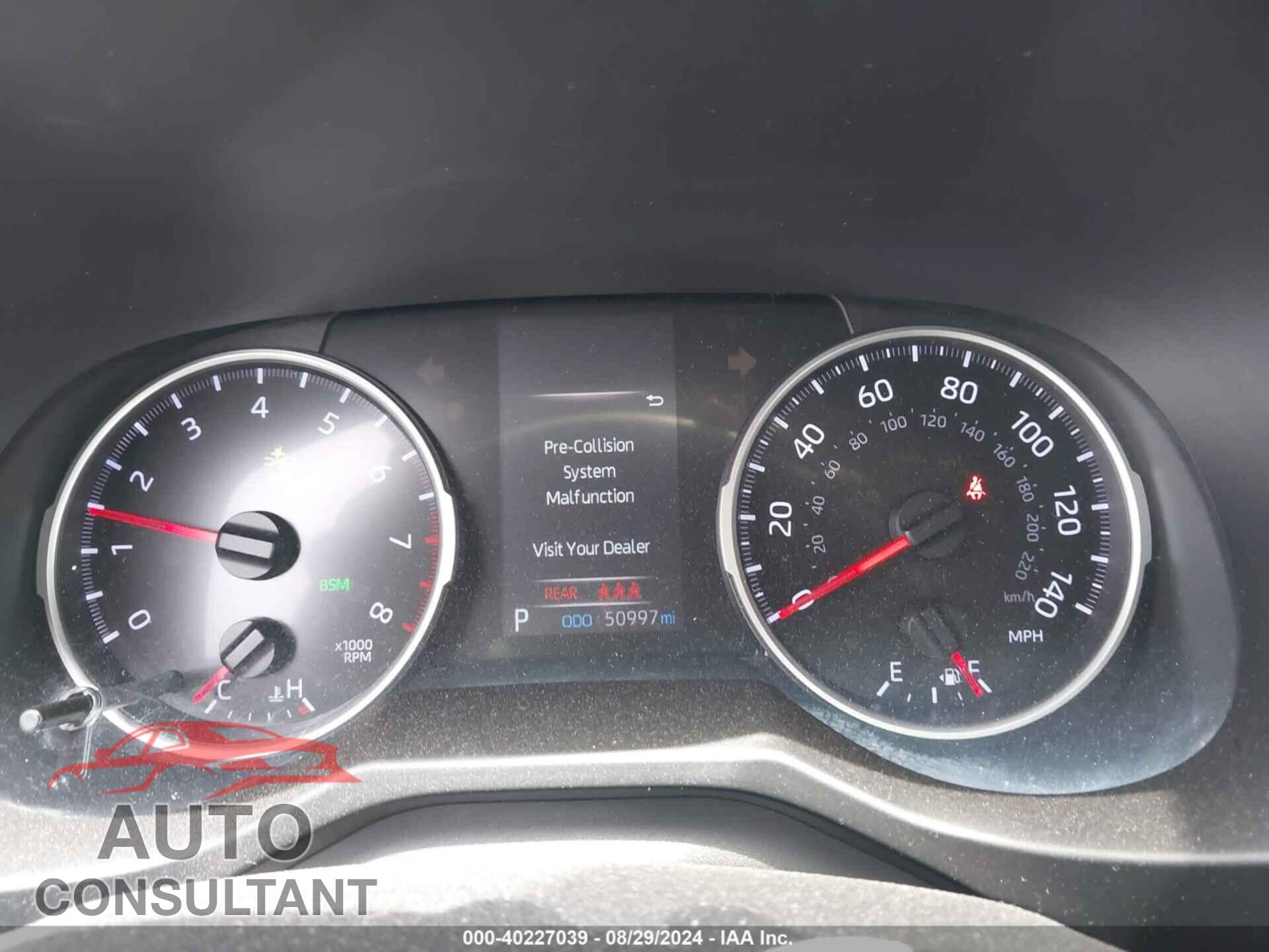 TOYOTA RAV4 2020 - 2T3W1RFV8LC050077