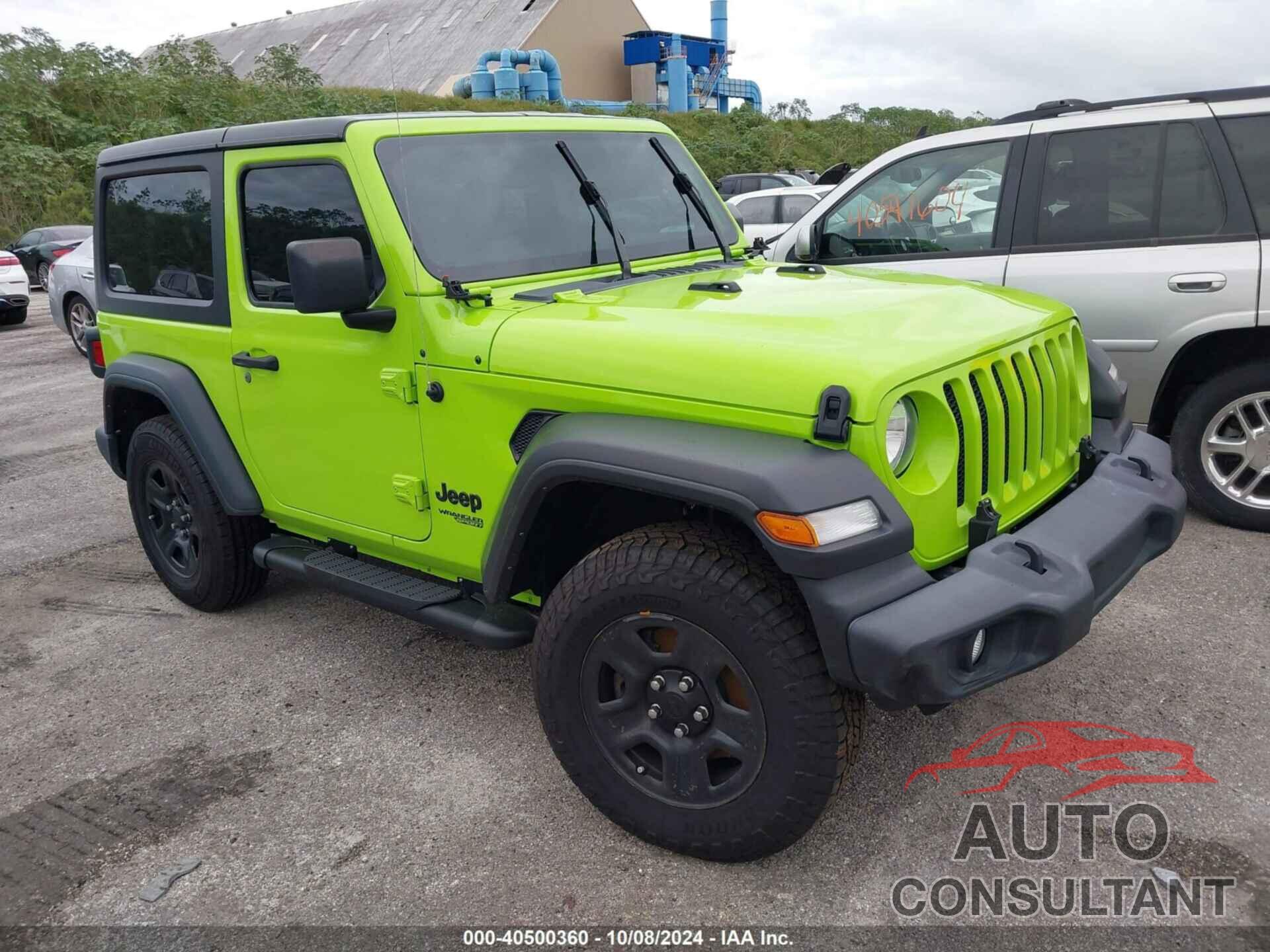 JEEP WRANGLER 2021 - 1C4GJXAG9MW776095