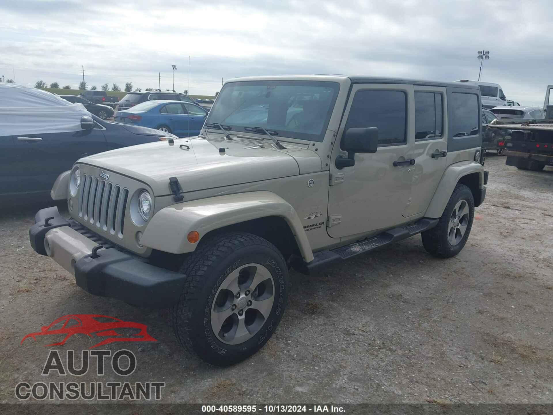 JEEP WRANGLER UNLIMITED 2017 - 1C4BJWEG3HL668027
