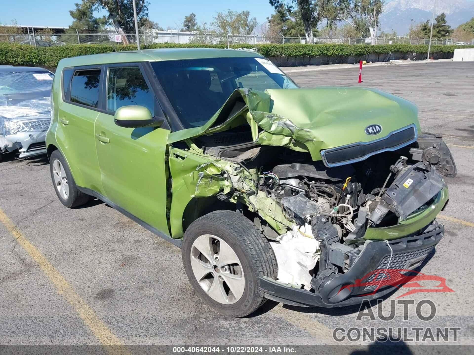 KIA SOUL 2015 - KNDJN2A20F7811640