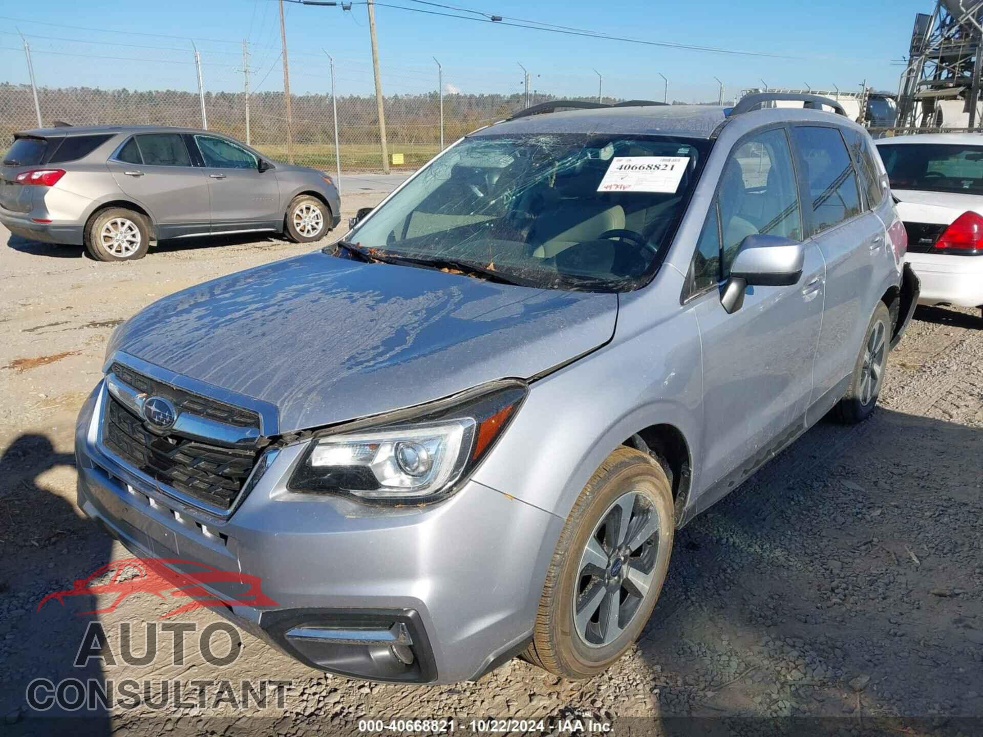 SUBARU FORESTER 2018 - JF2SJARC5JH433147