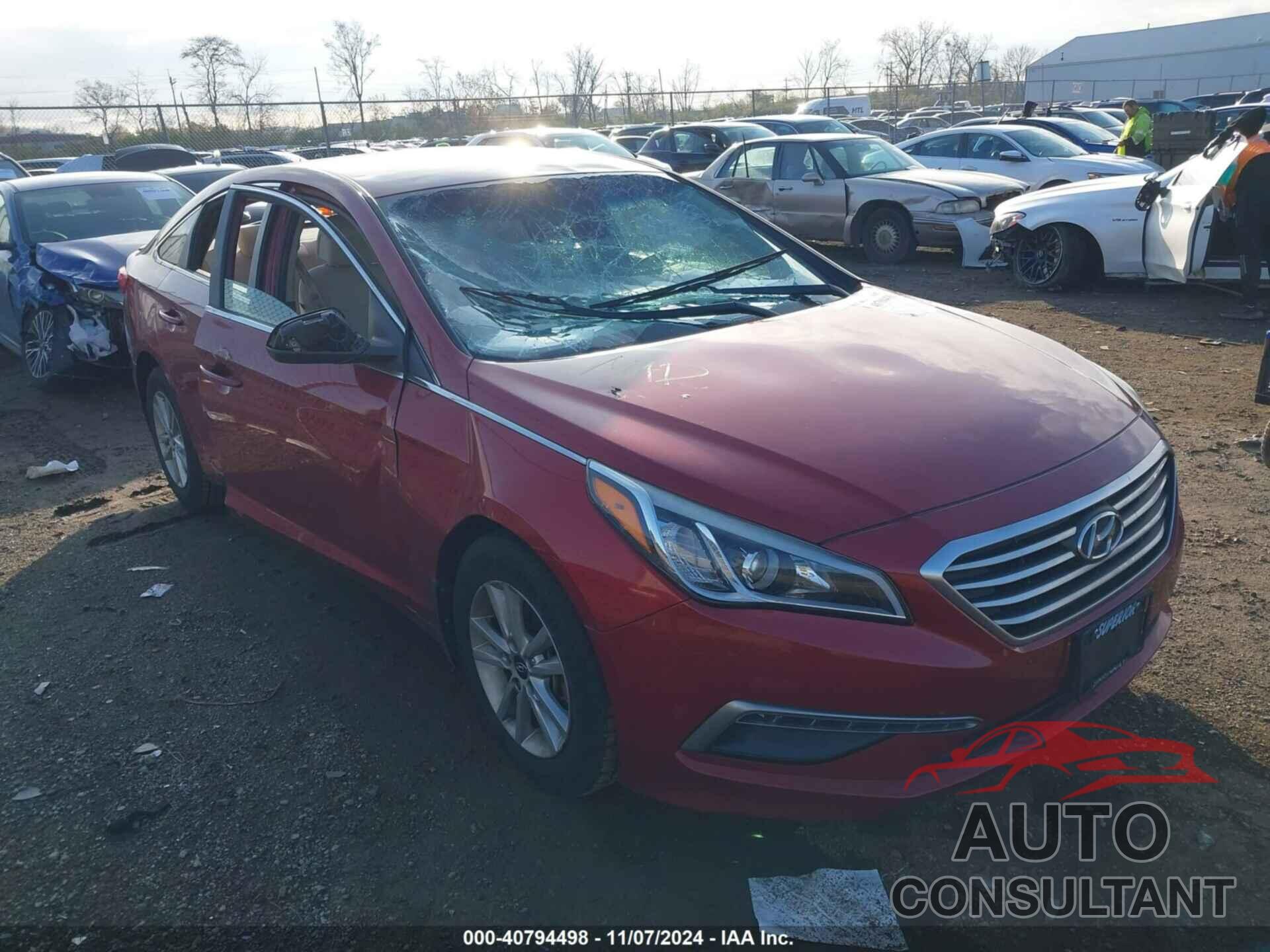 HYUNDAI SONATA 2015 - 5NPE24AF0FH252689