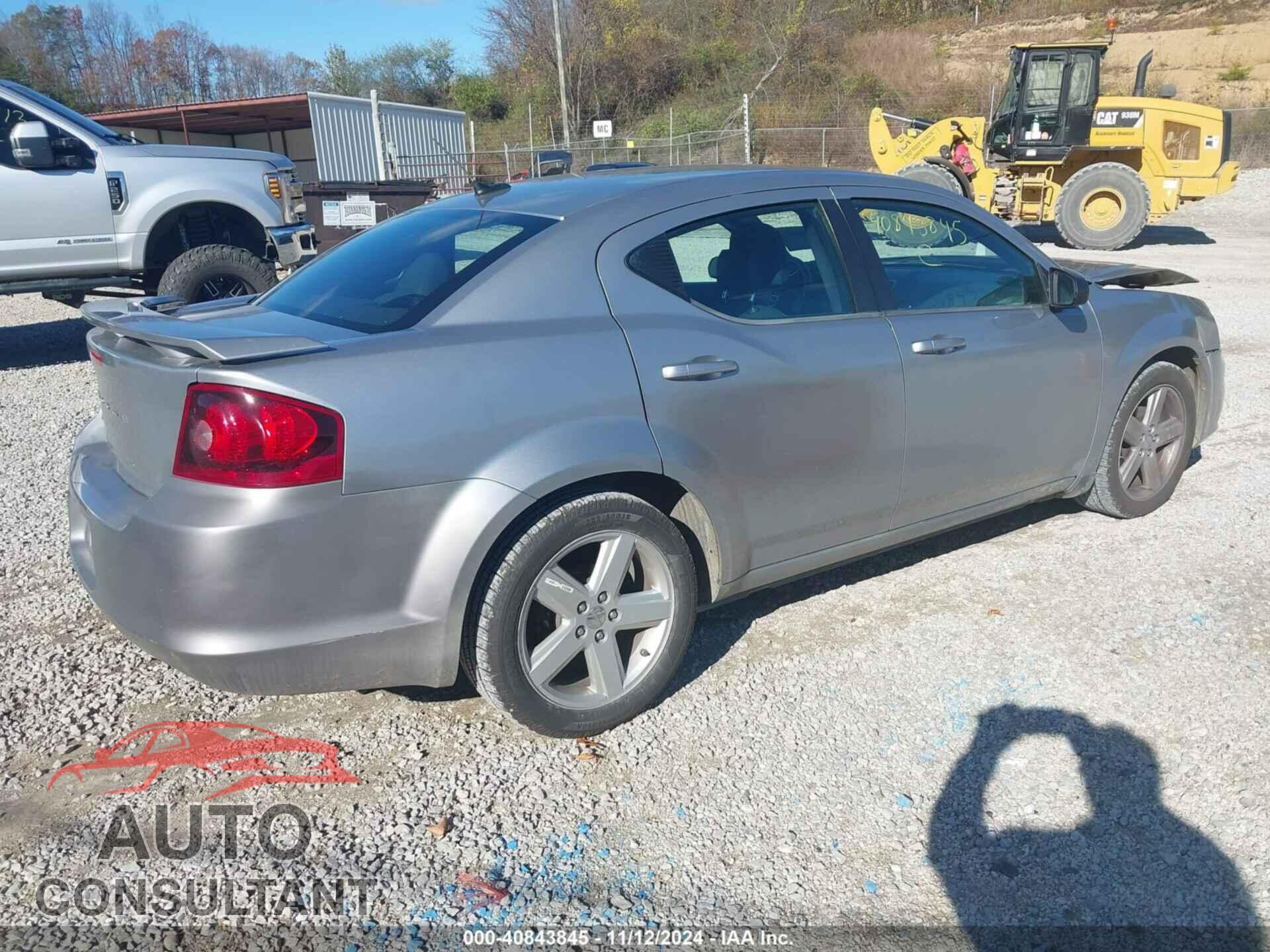 DODGE AVENGER 2013 - 1C3CDZAG3DN769557