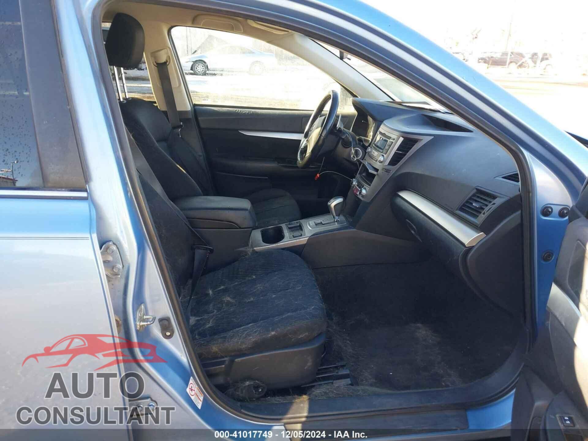 SUBARU OUTBACK 2012 - 4S4BRBCC8C3277168