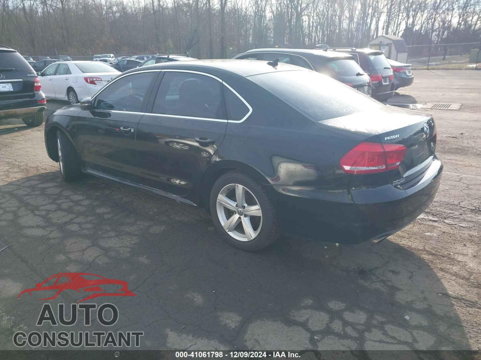 VOLKSWAGEN PASSAT 2012 - 1VWBP7A3XCC028619