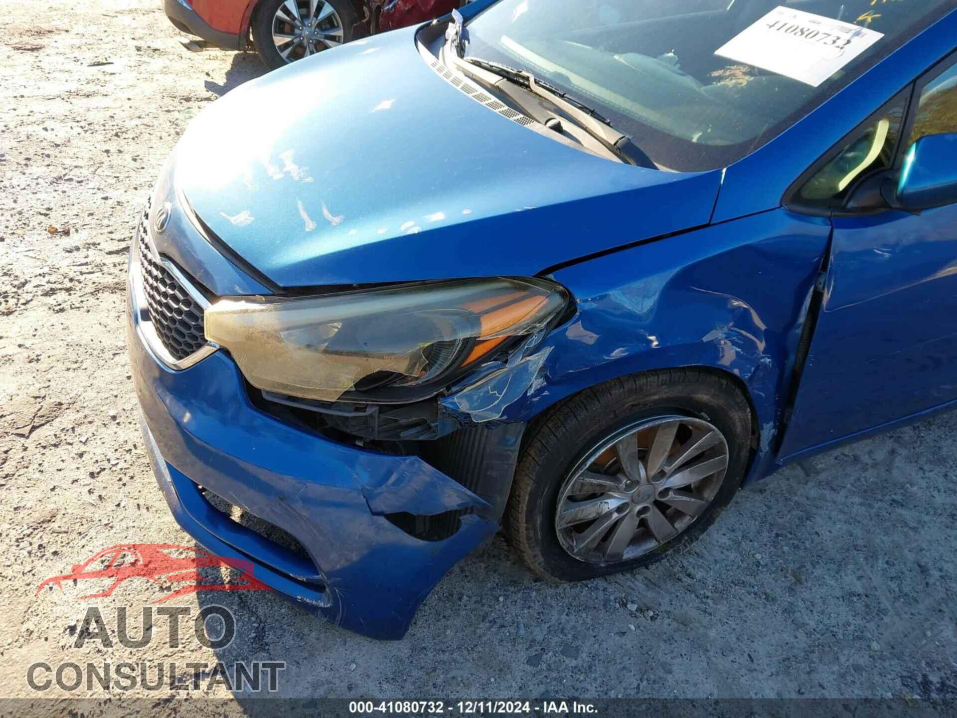 KIA FORTE 2014 - KNAFX4A68E5219862