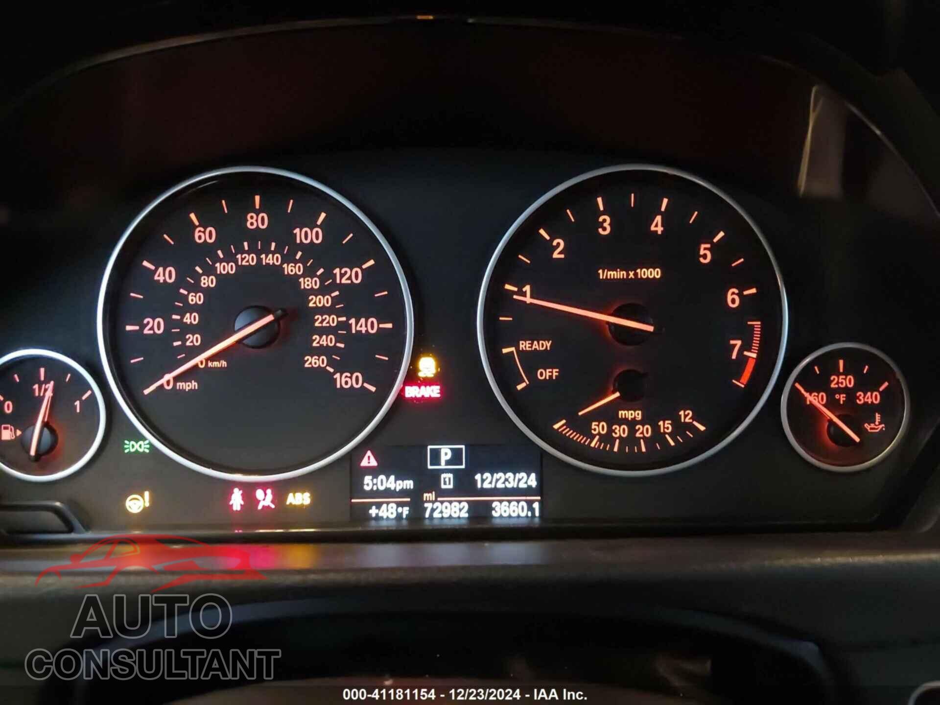 BMW 320I 2015 - WBA3B1C53FP831462