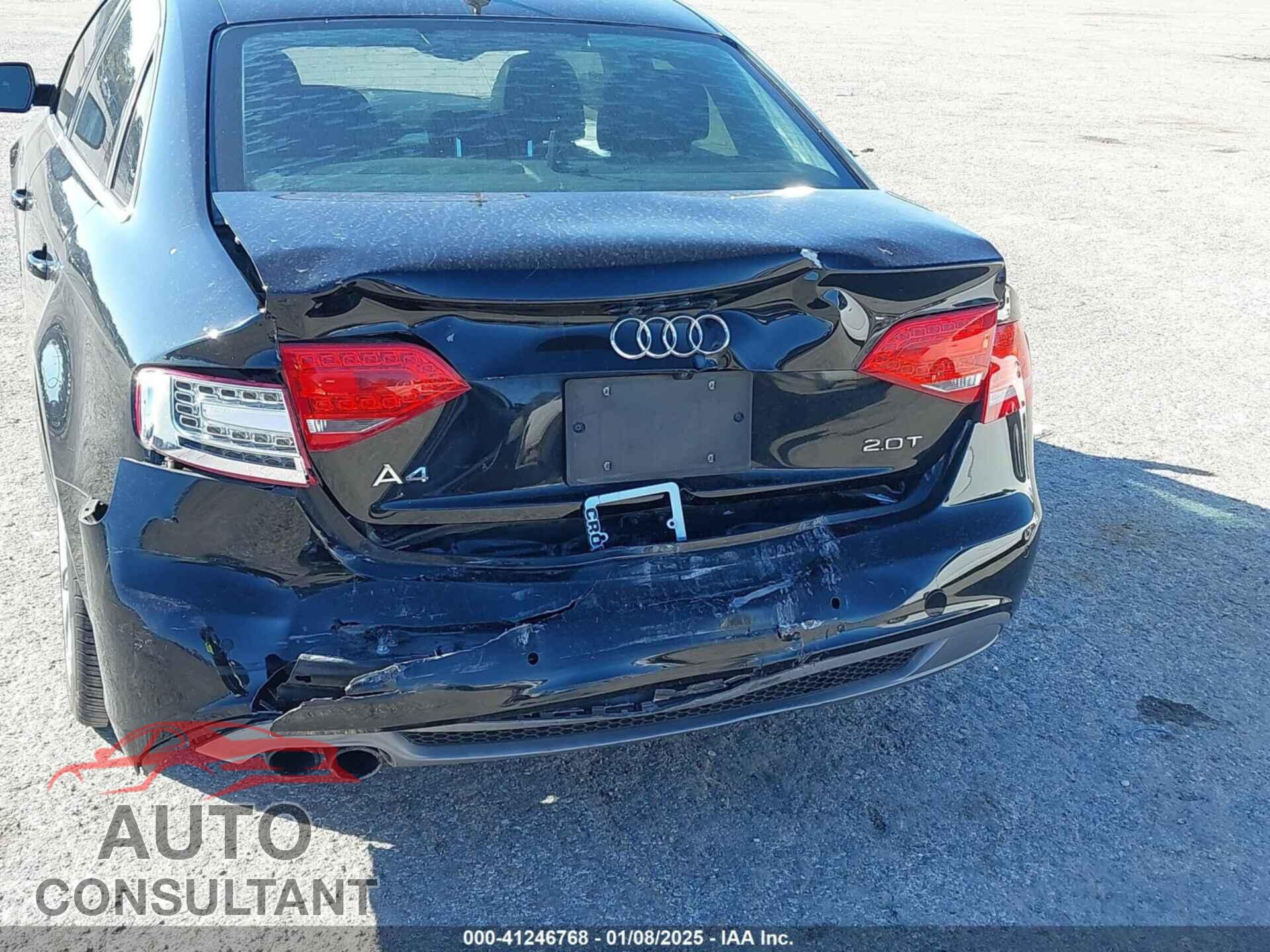 AUDI A4 2012 - WAUEFAFL2CN018533