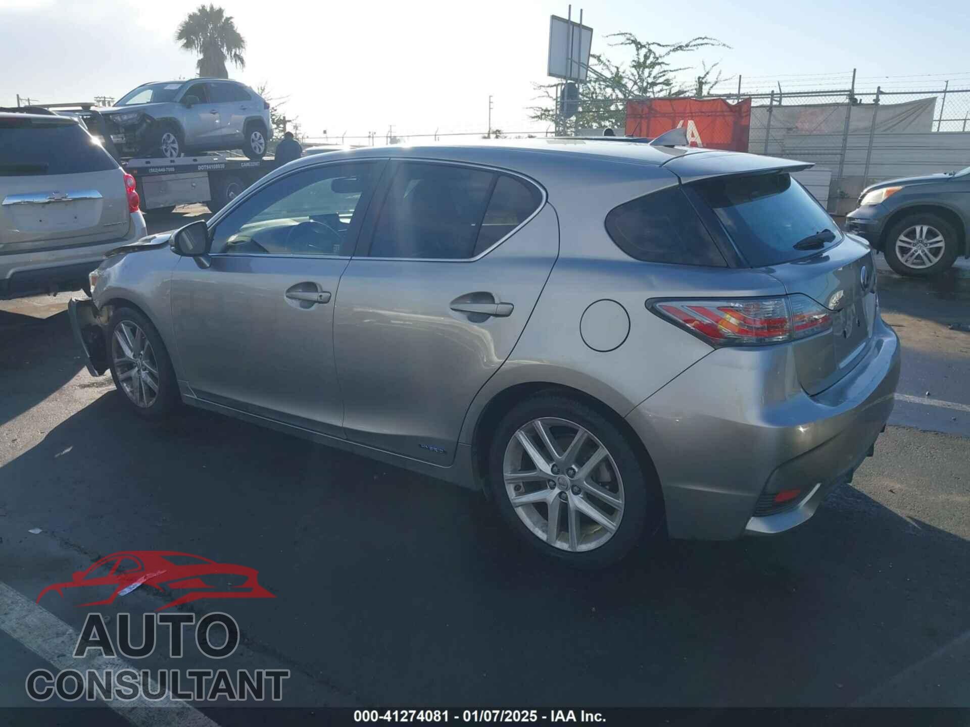 LEXUS CT 200H 2017 - JTHKD5BH8H2290984