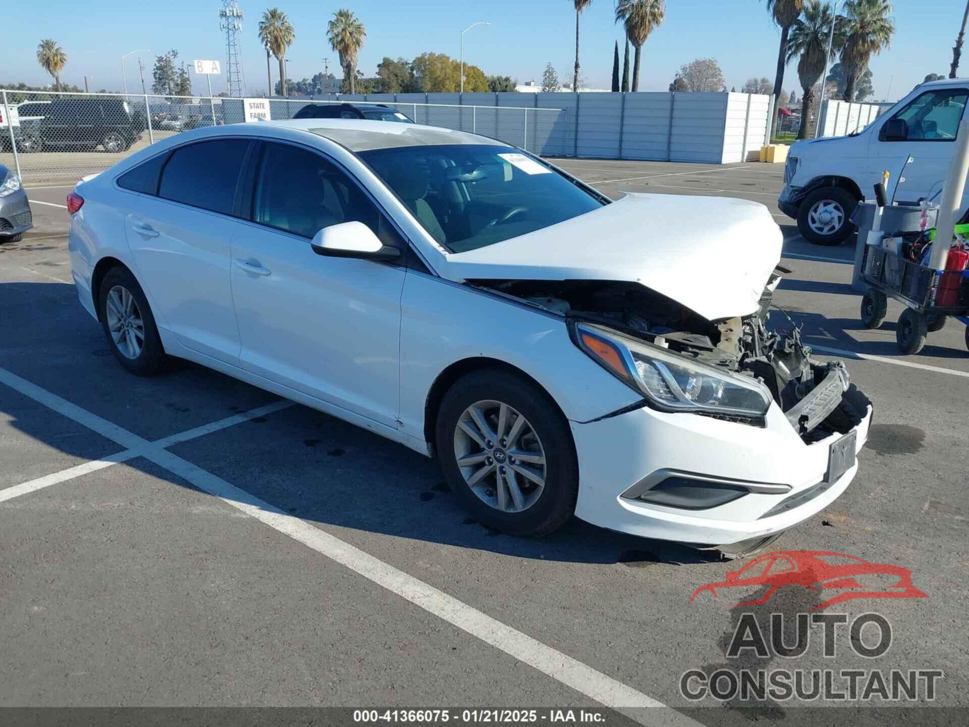HYUNDAI SONATA 2016 - 5NPE24AF9GH360150