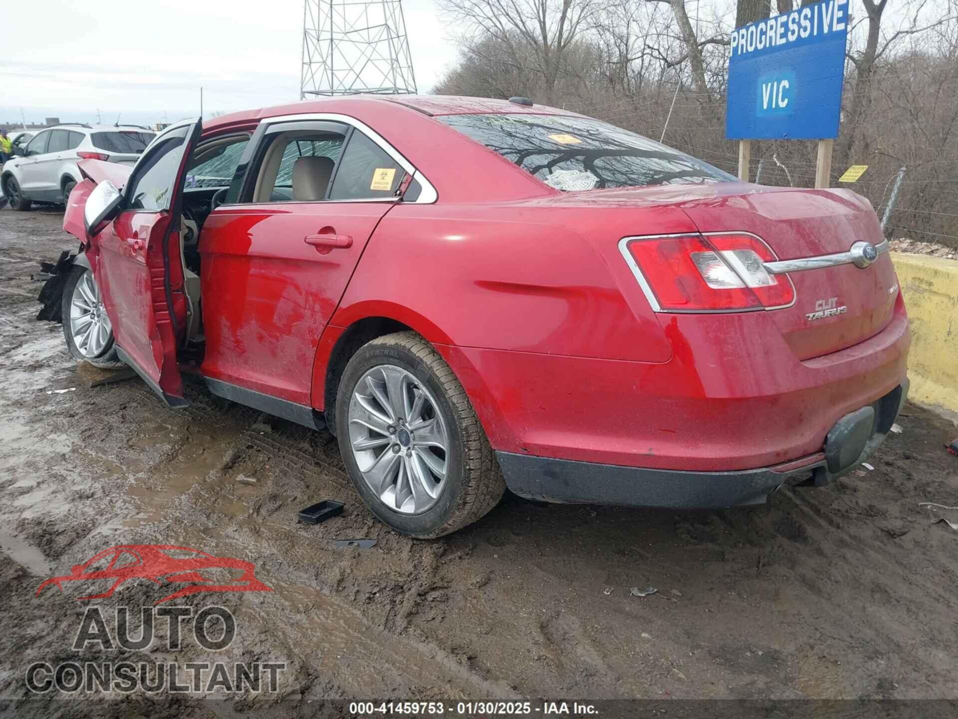 FORD TAURUS 2012 - 1FAHP2FW2CG107557