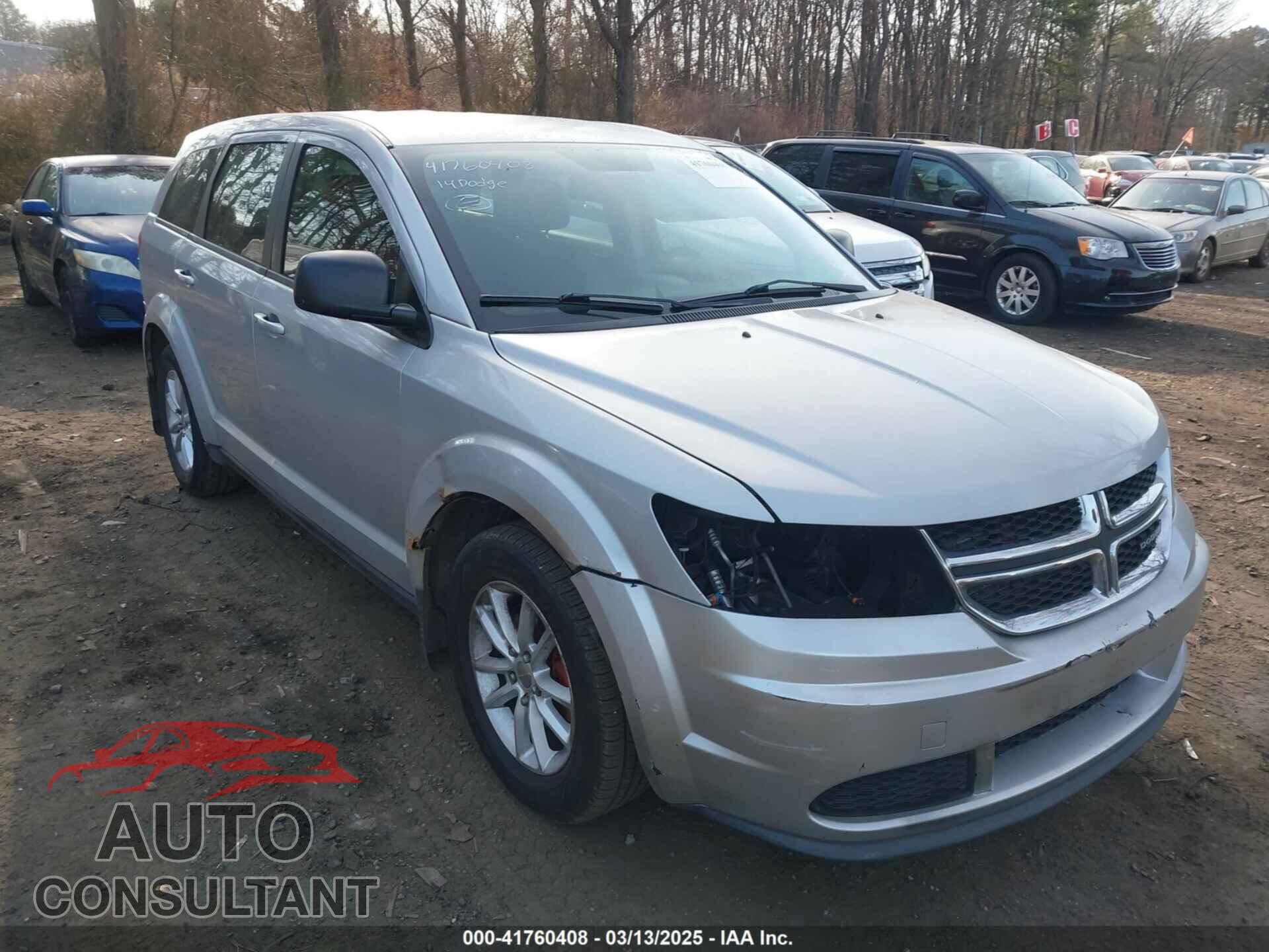 DODGE JOURNEY 2014 - 3C4PDCAB1ET247218