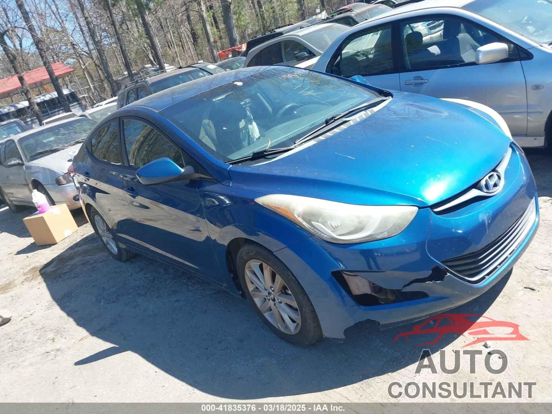 HYUNDAI ELANTRA 2016 - KMHDH4AE4GU606430