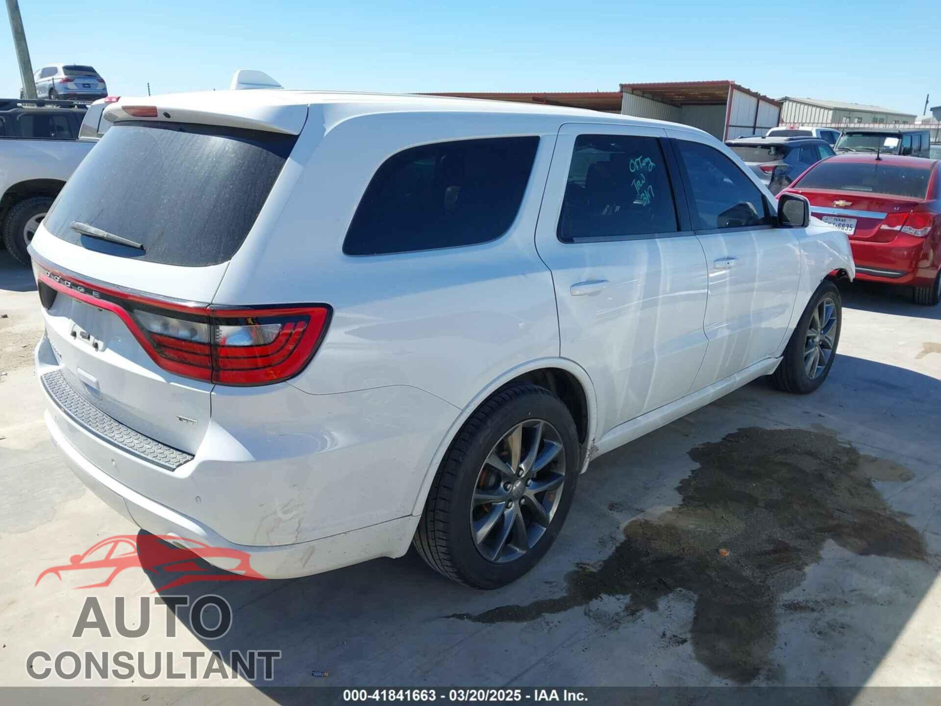 DODGE DURANGO 2017 - 1C4RDHDG6HC697606