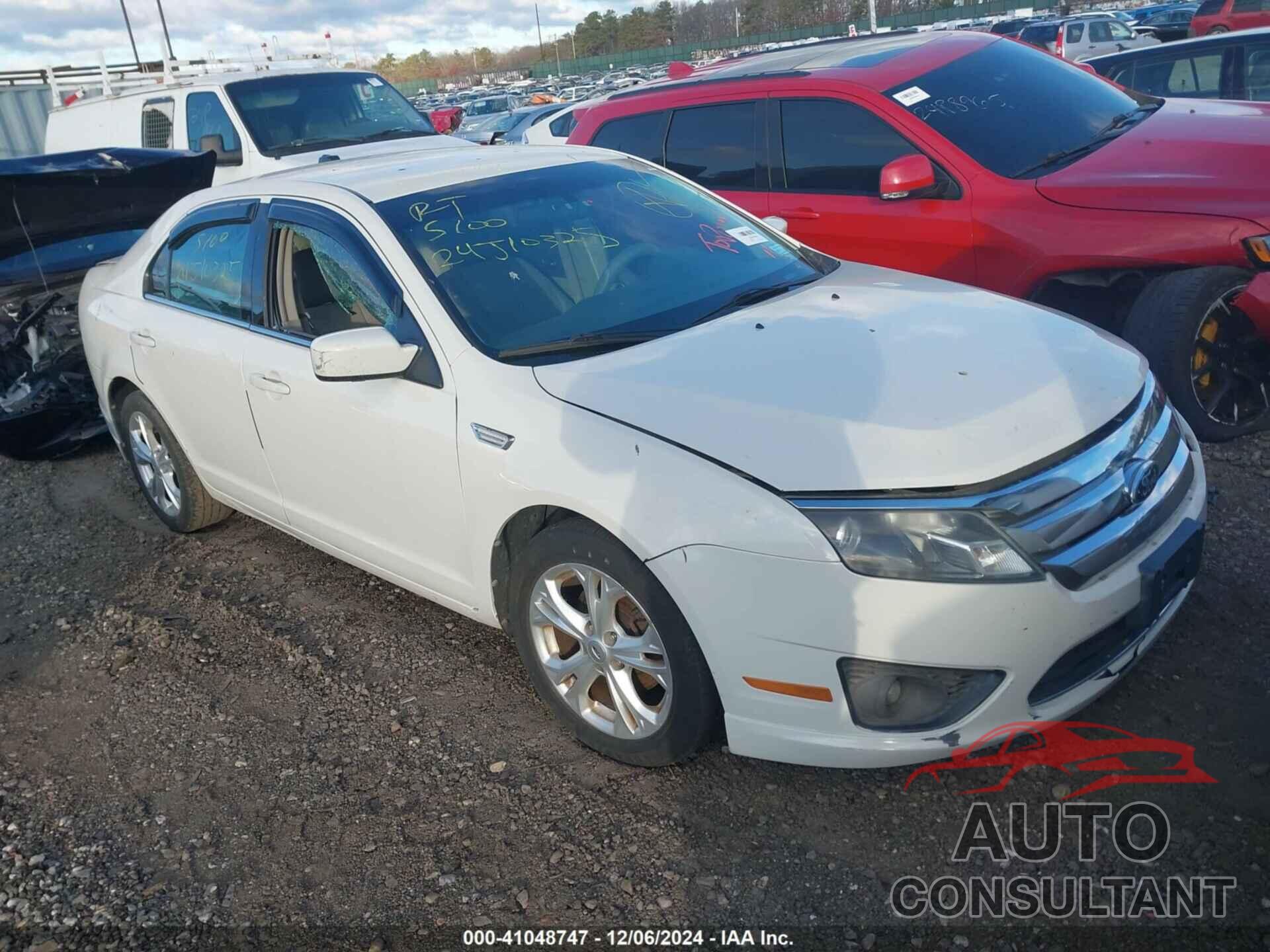 FORD FUSION 2012 - 3FAHP0HG1CR346570