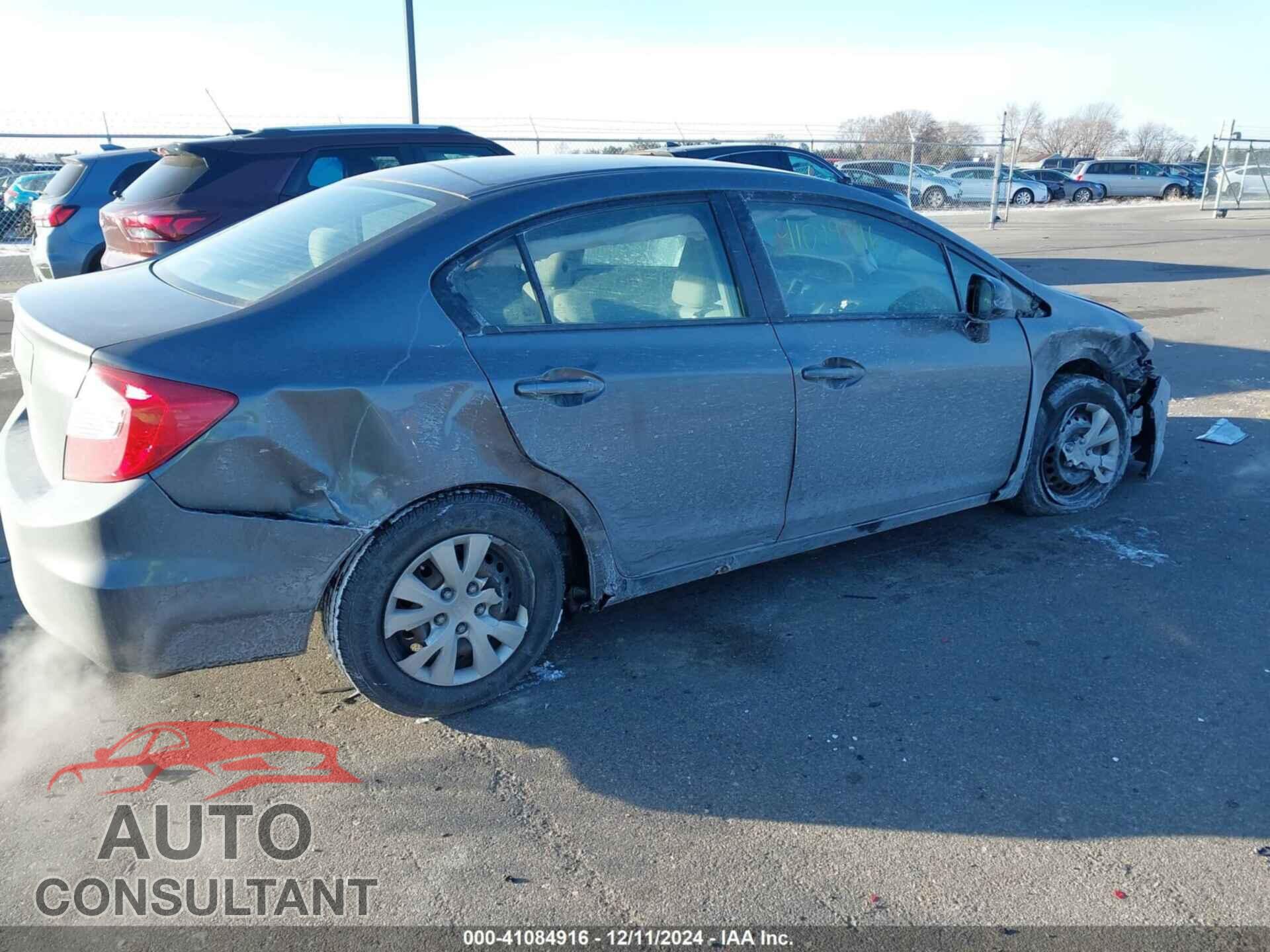 HONDA CIVIC 2012 - 19XFB2F54CE105798